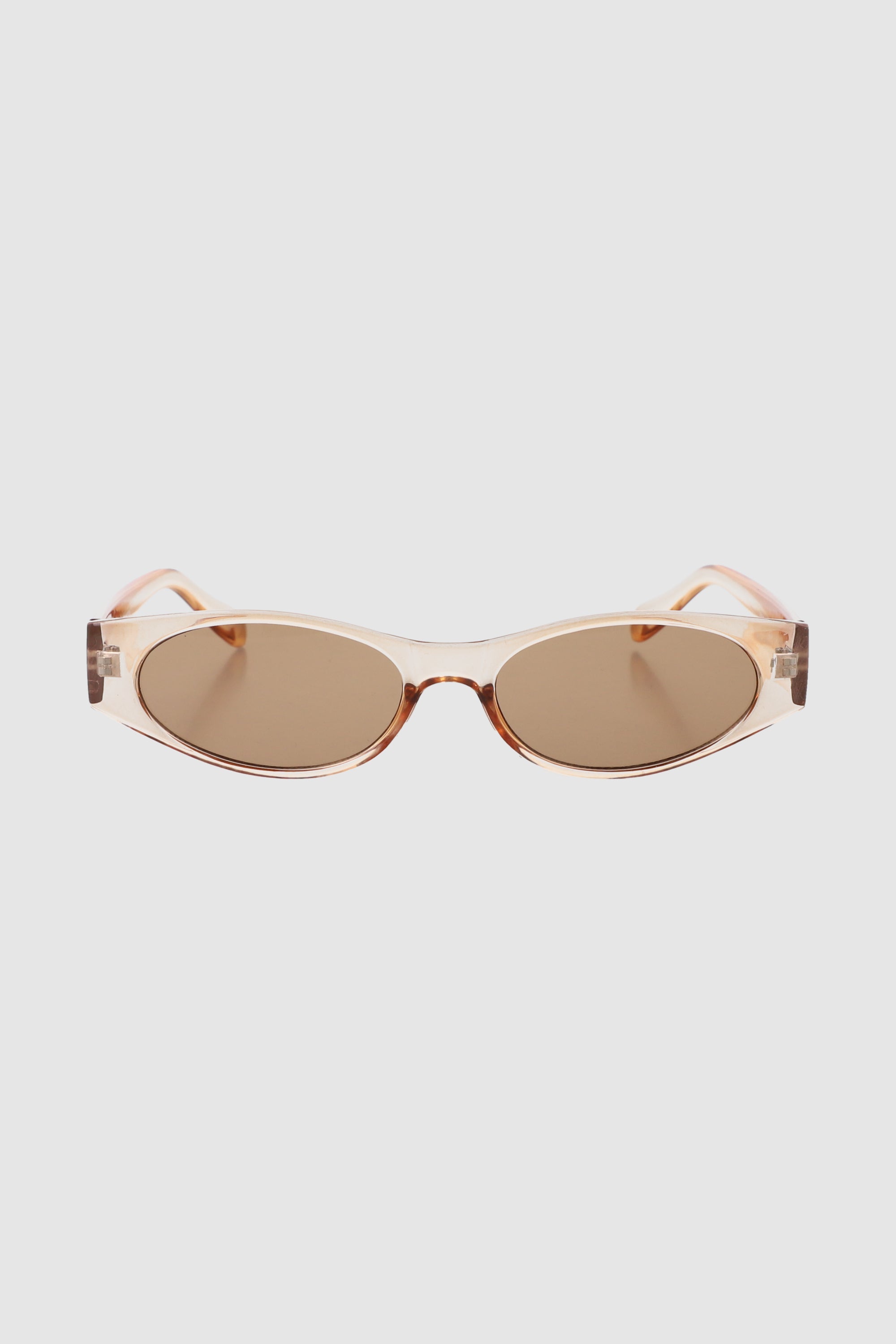 Lentes alargados marco BEIGE