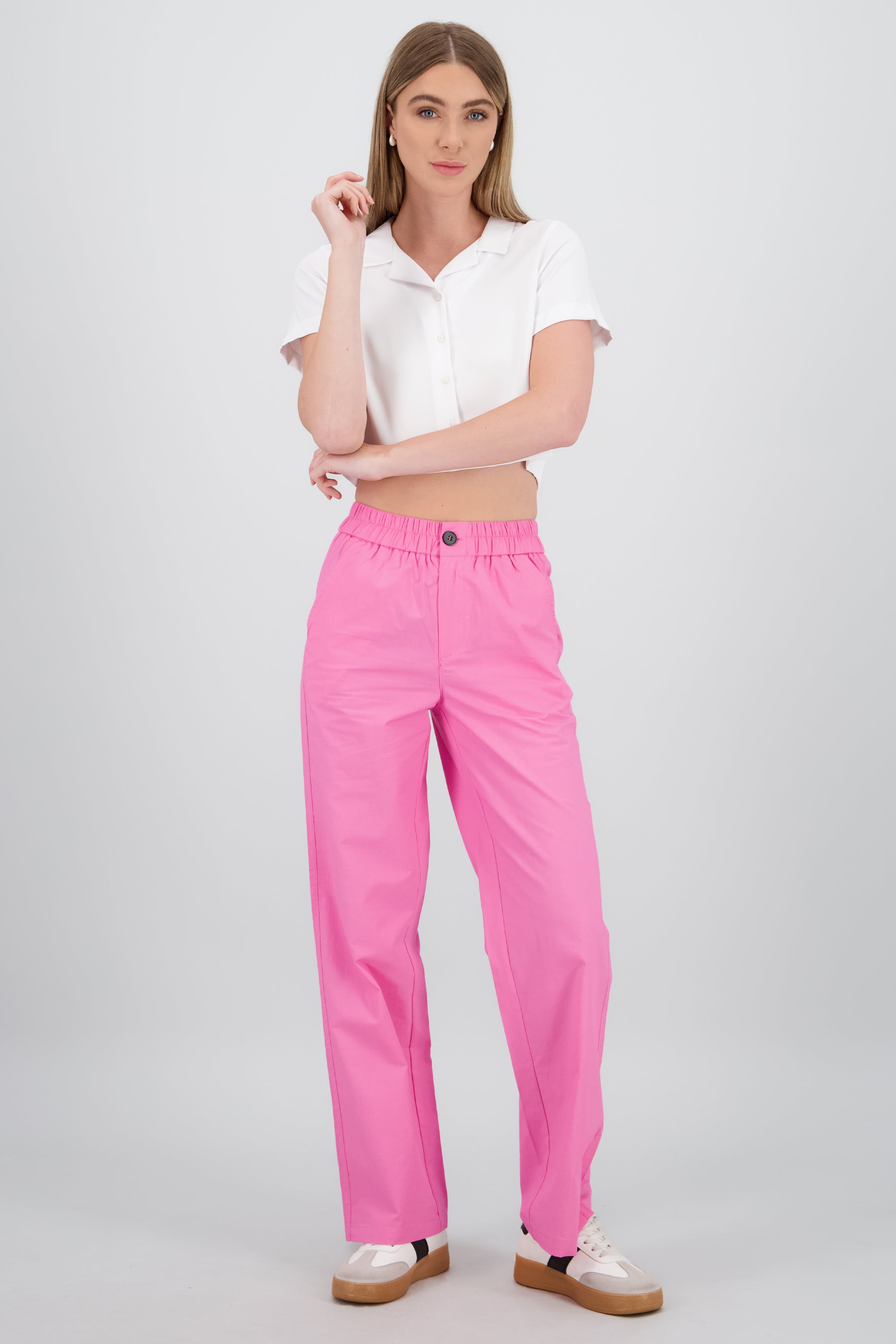 Pantalon vestir recto ROSA