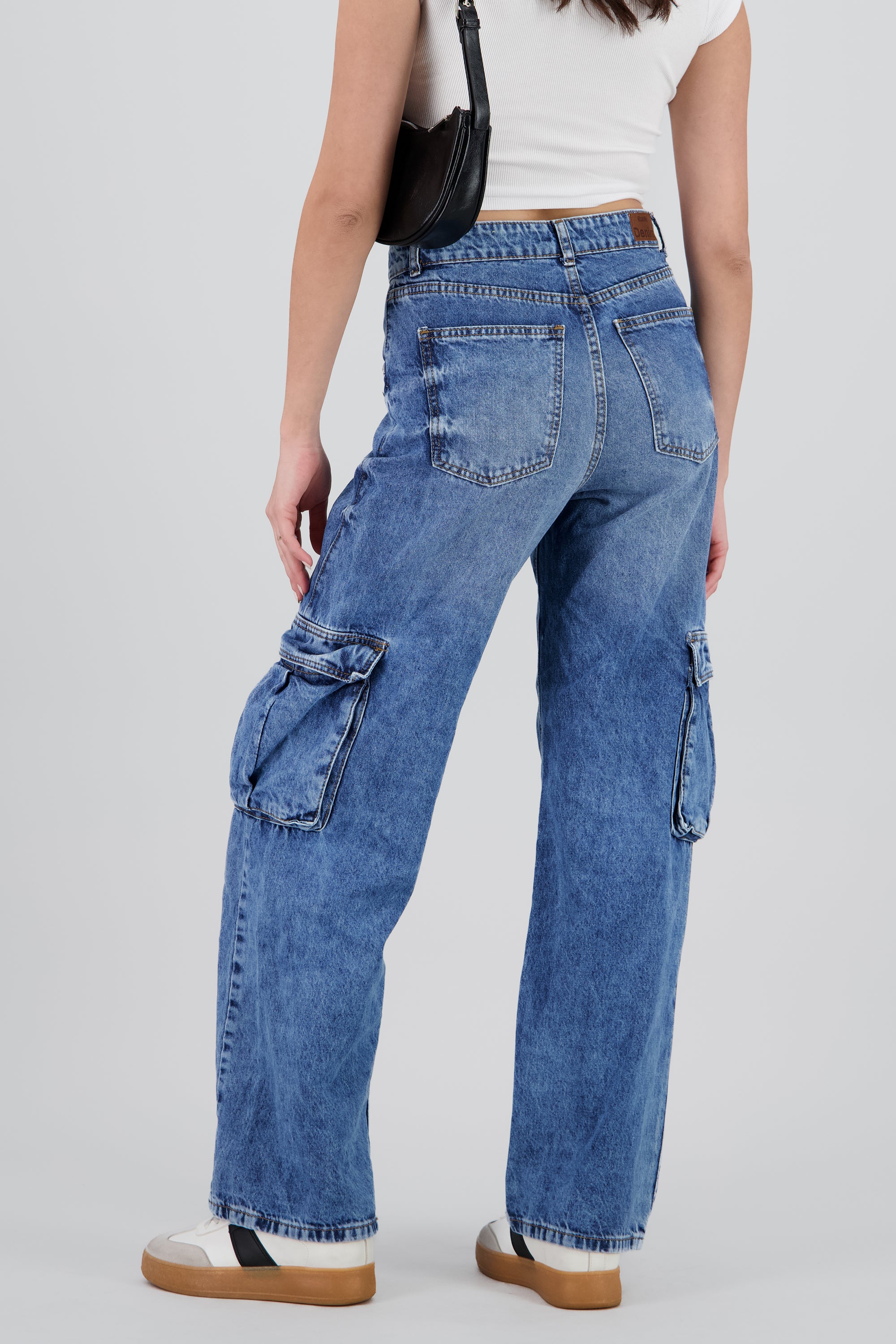 Jeans cargo 2 bolsas ACID MEDIO