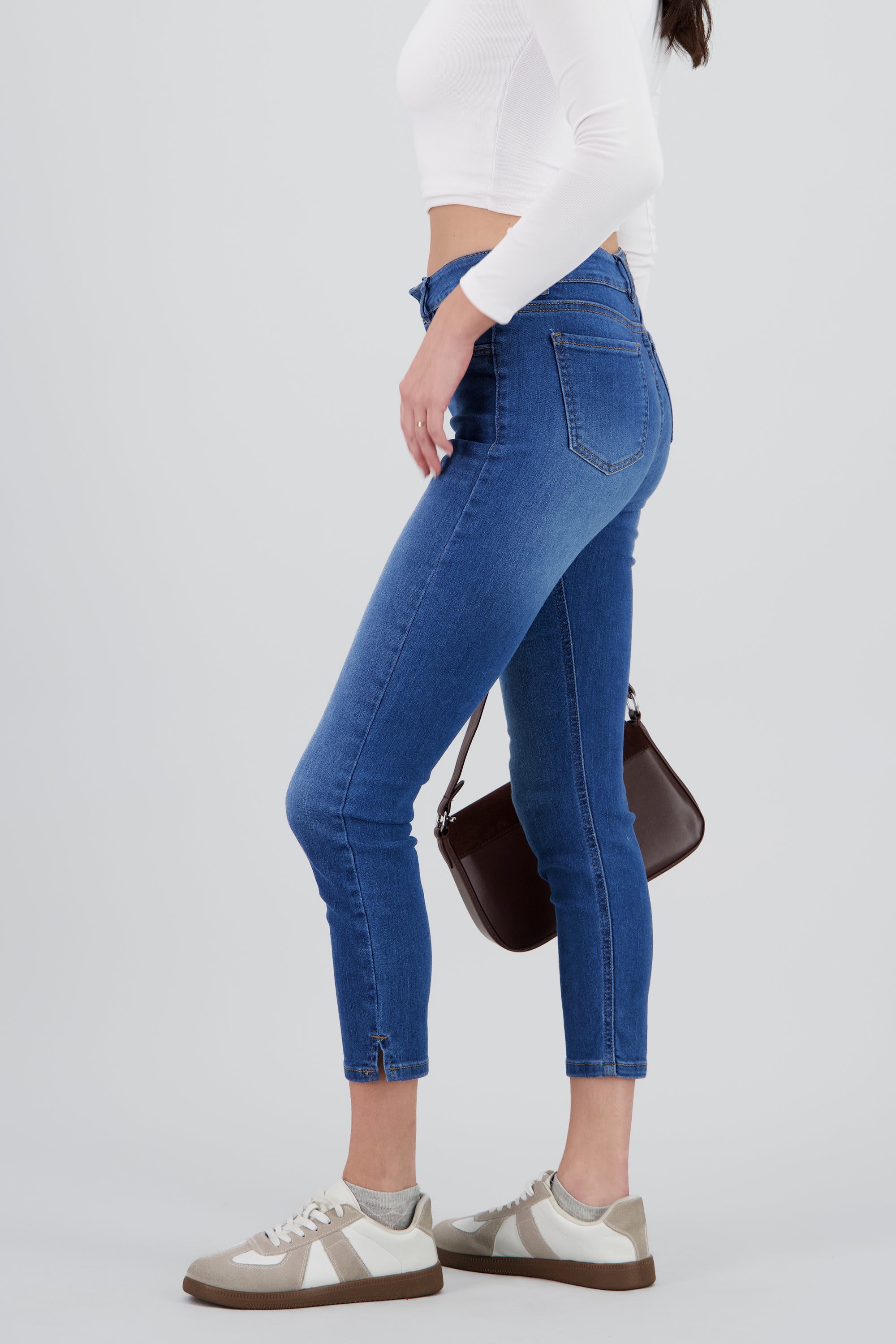 Jeans skinny contraste MEDIUM WASH