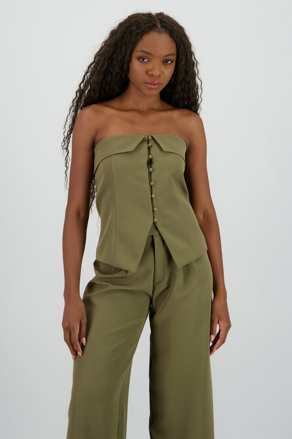 Top off shoulder botones