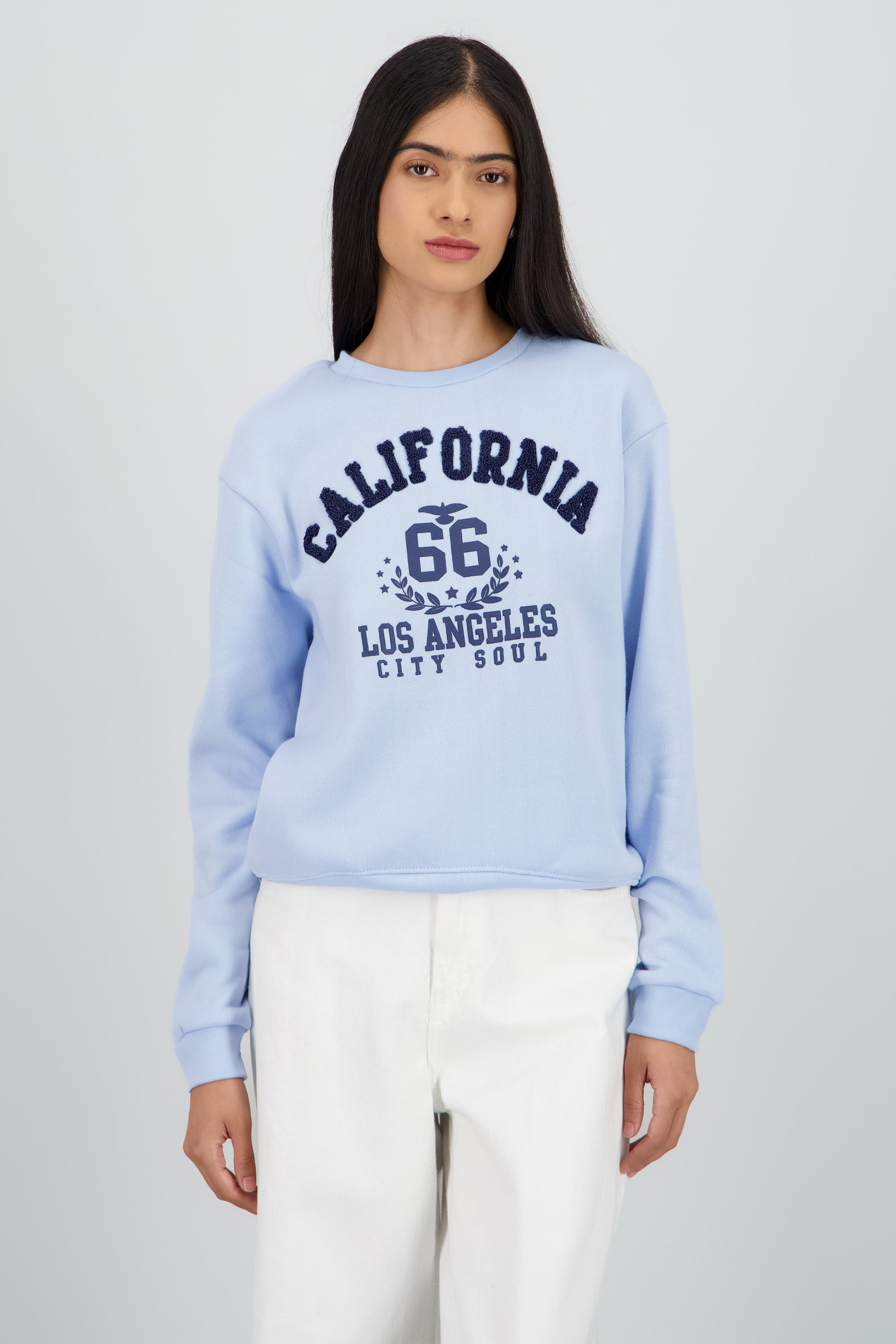 Sudadera california LA AZUL CIELO