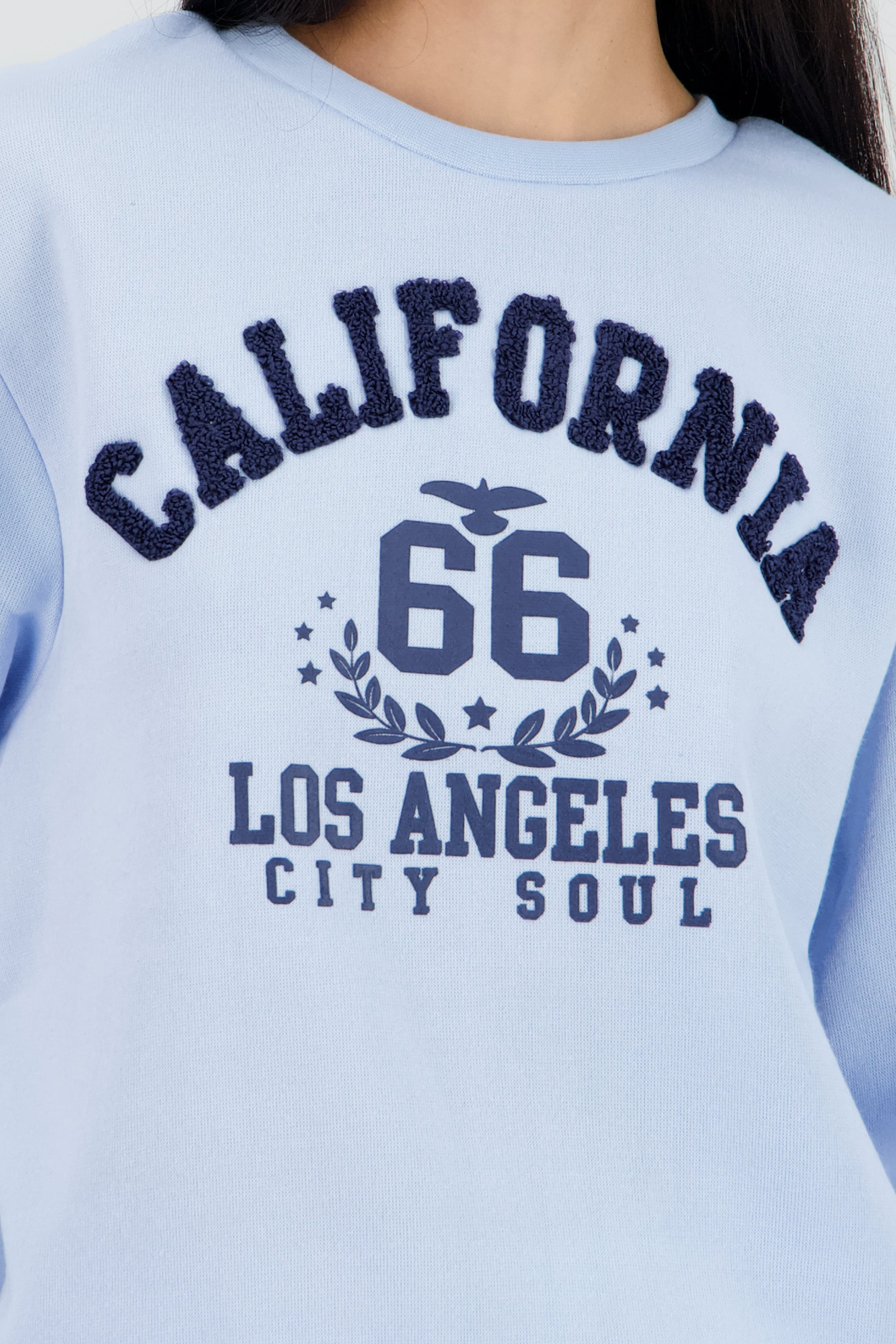 Sudadera california LA AZUL CIELO