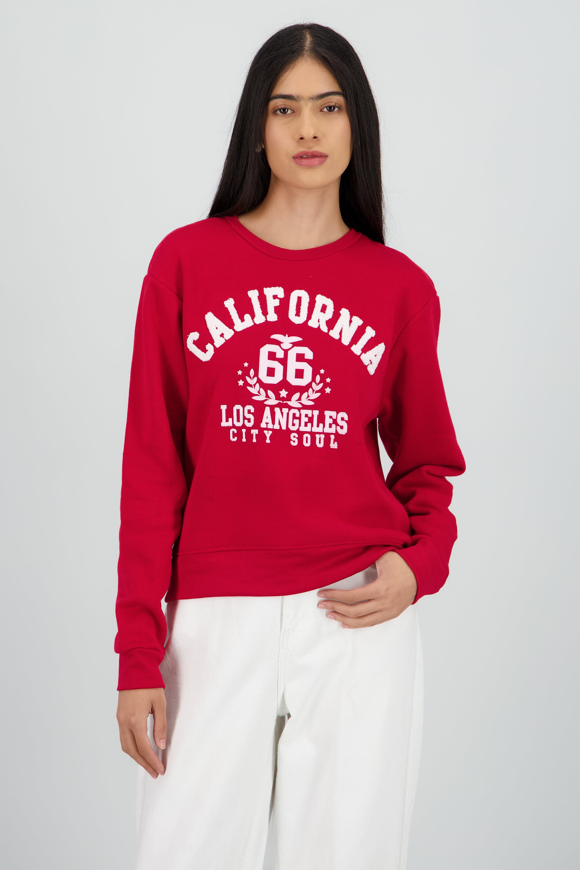 Sudadera california LA ROJO