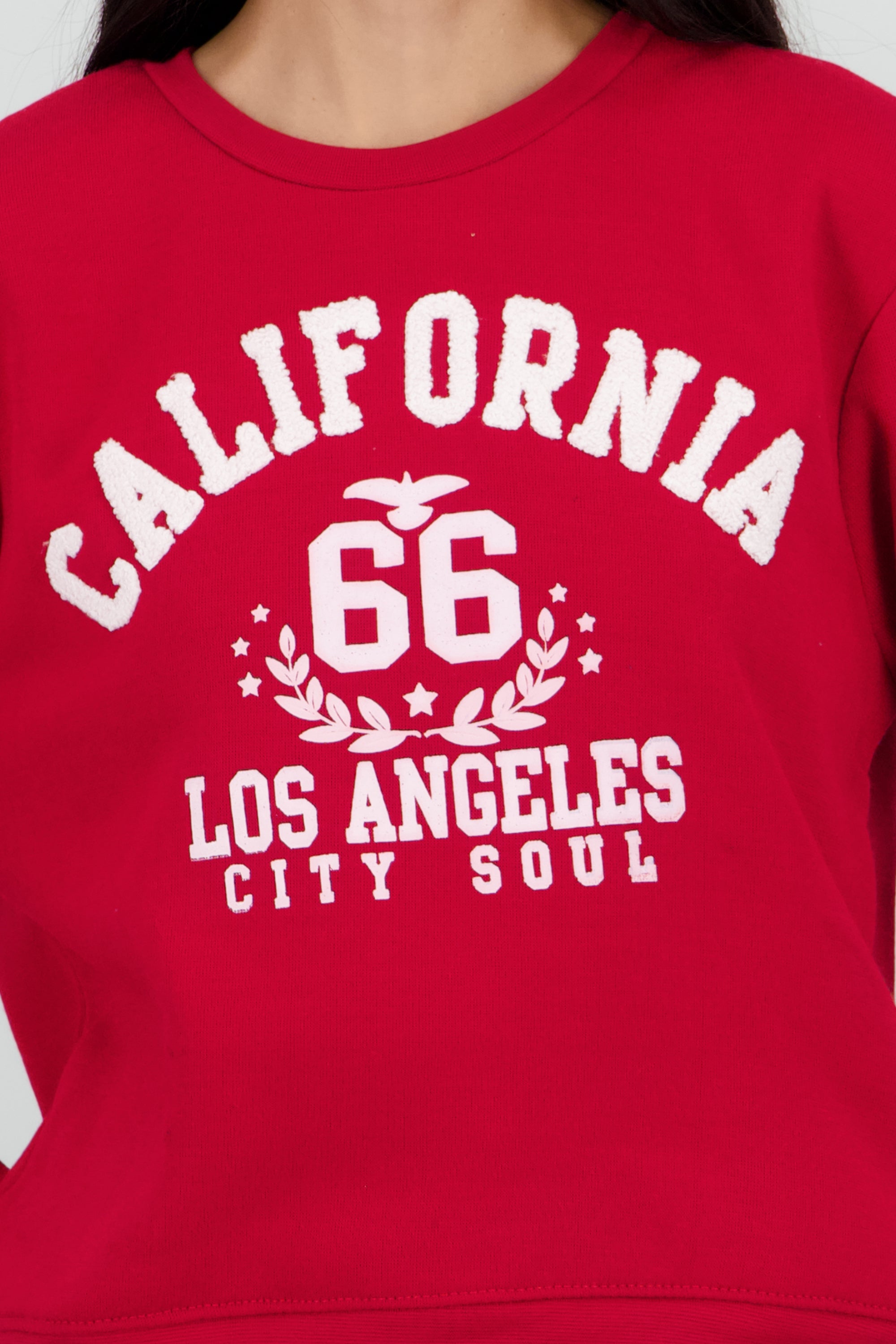 Sudadera california LA ROJO