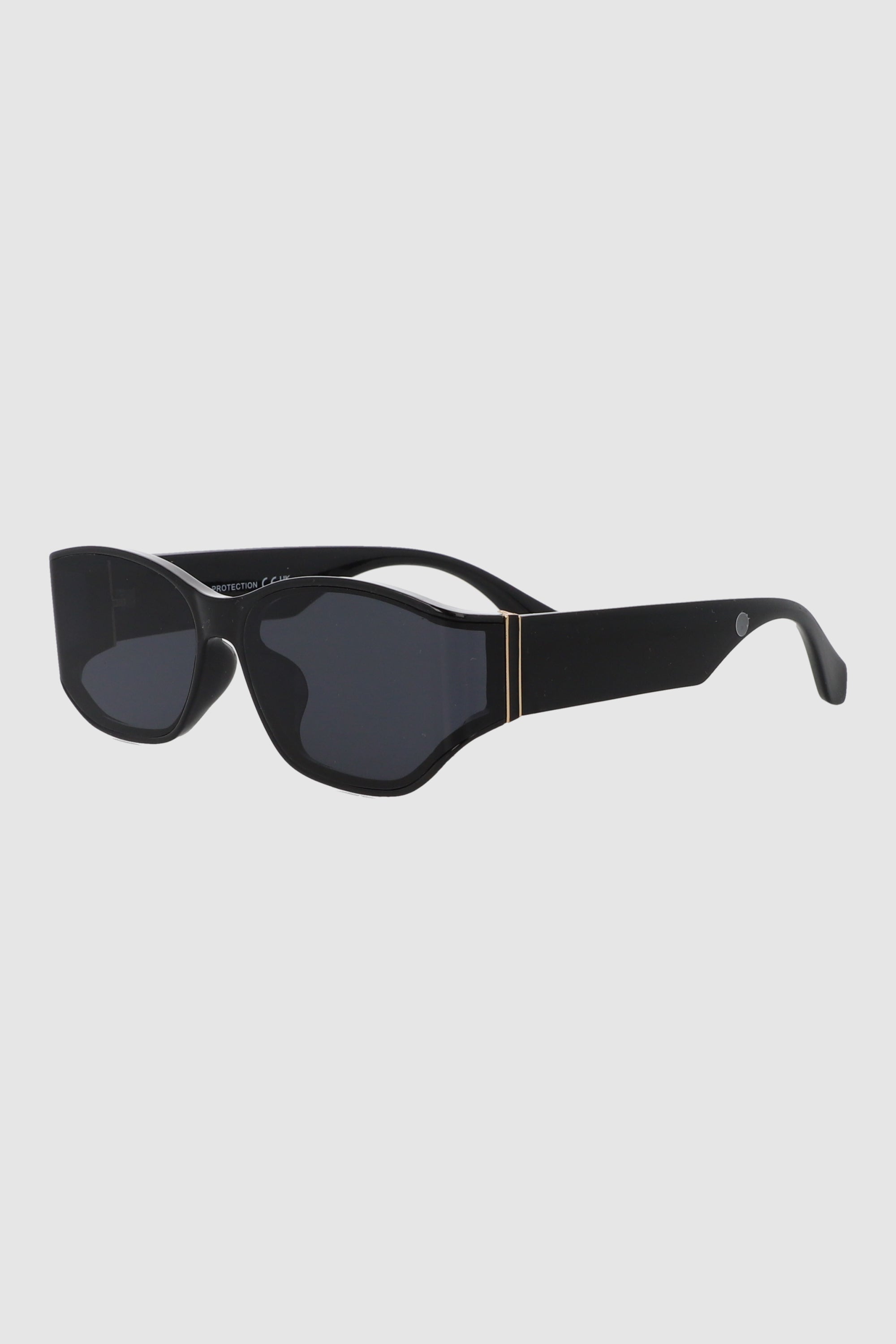 Lente rectangular alargado NEGRO