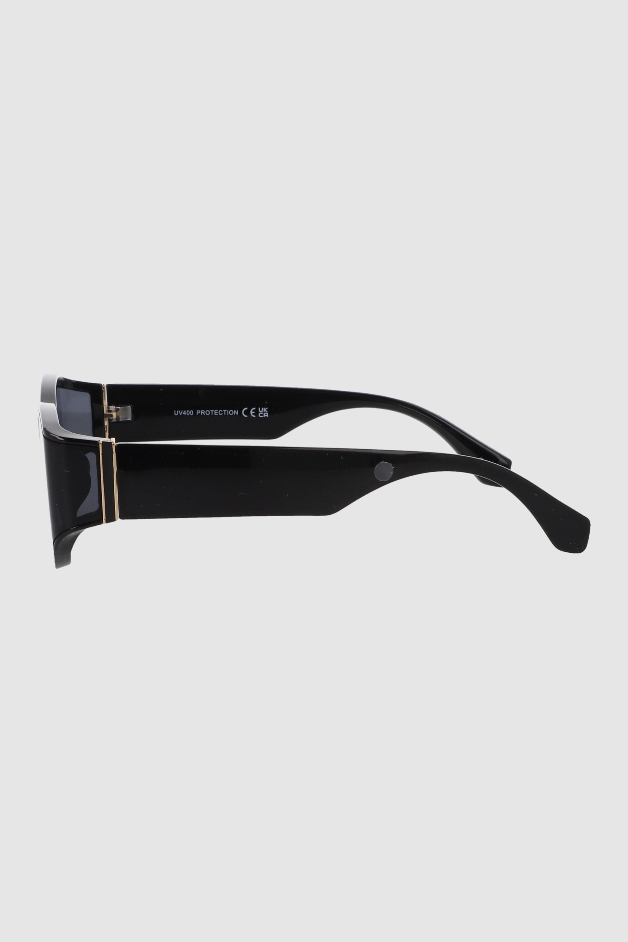 Lente rectangular alargado NEGRO