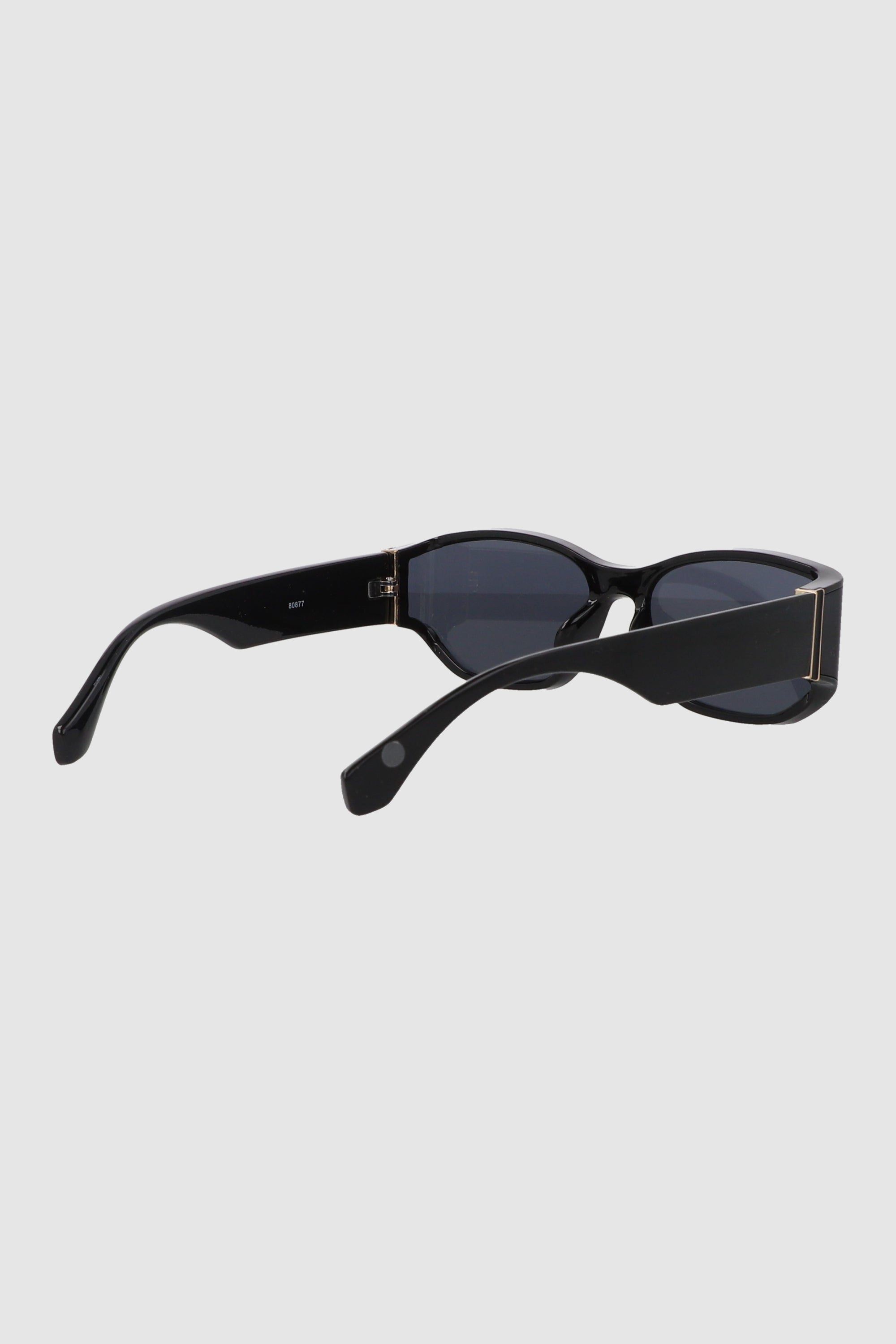 Lente rectangular alargado NEGRO
