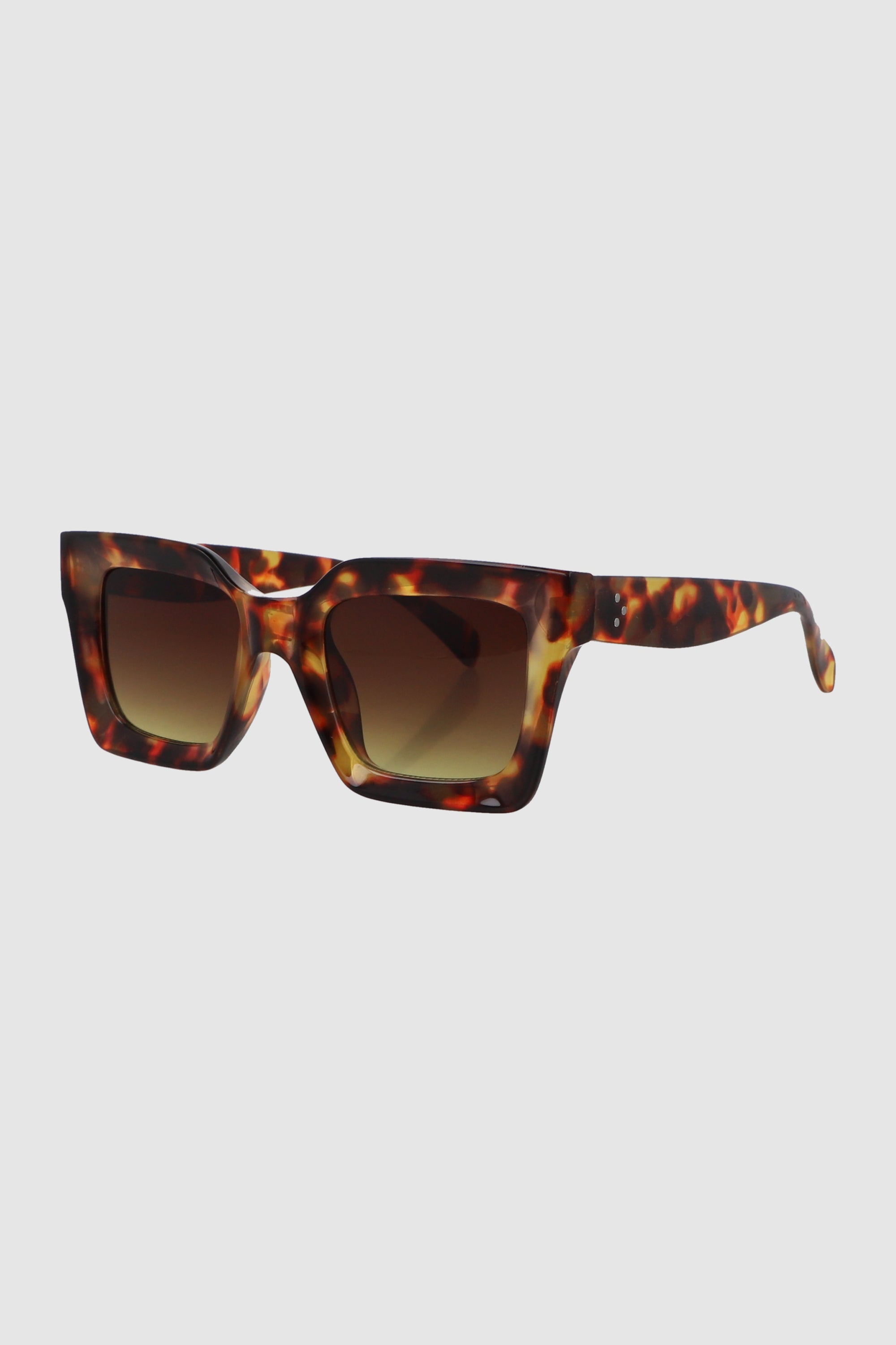 Lente cuadrado monocromatico trasparente CAFE COMBO
