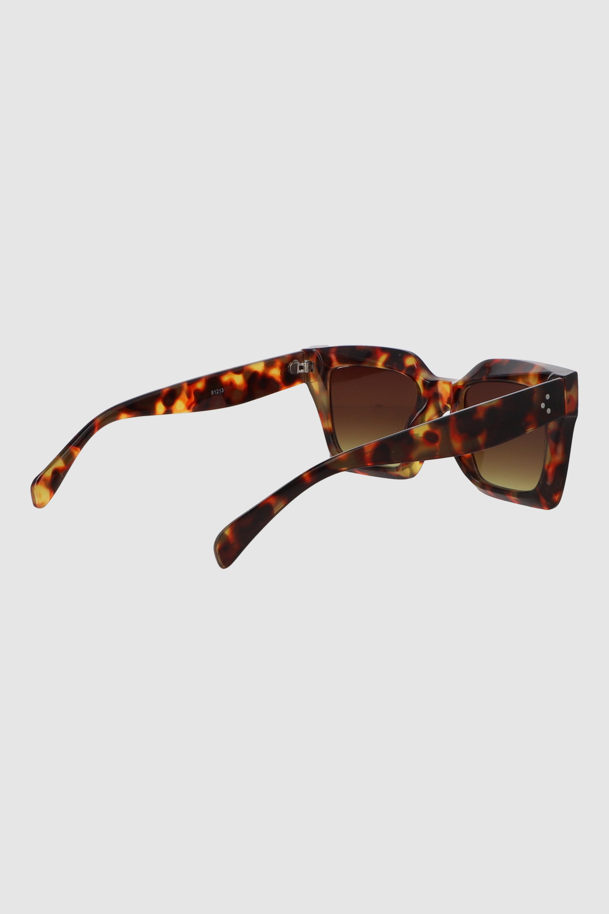 Lente cuadrado monocromatico trasparente CAFE COMBO