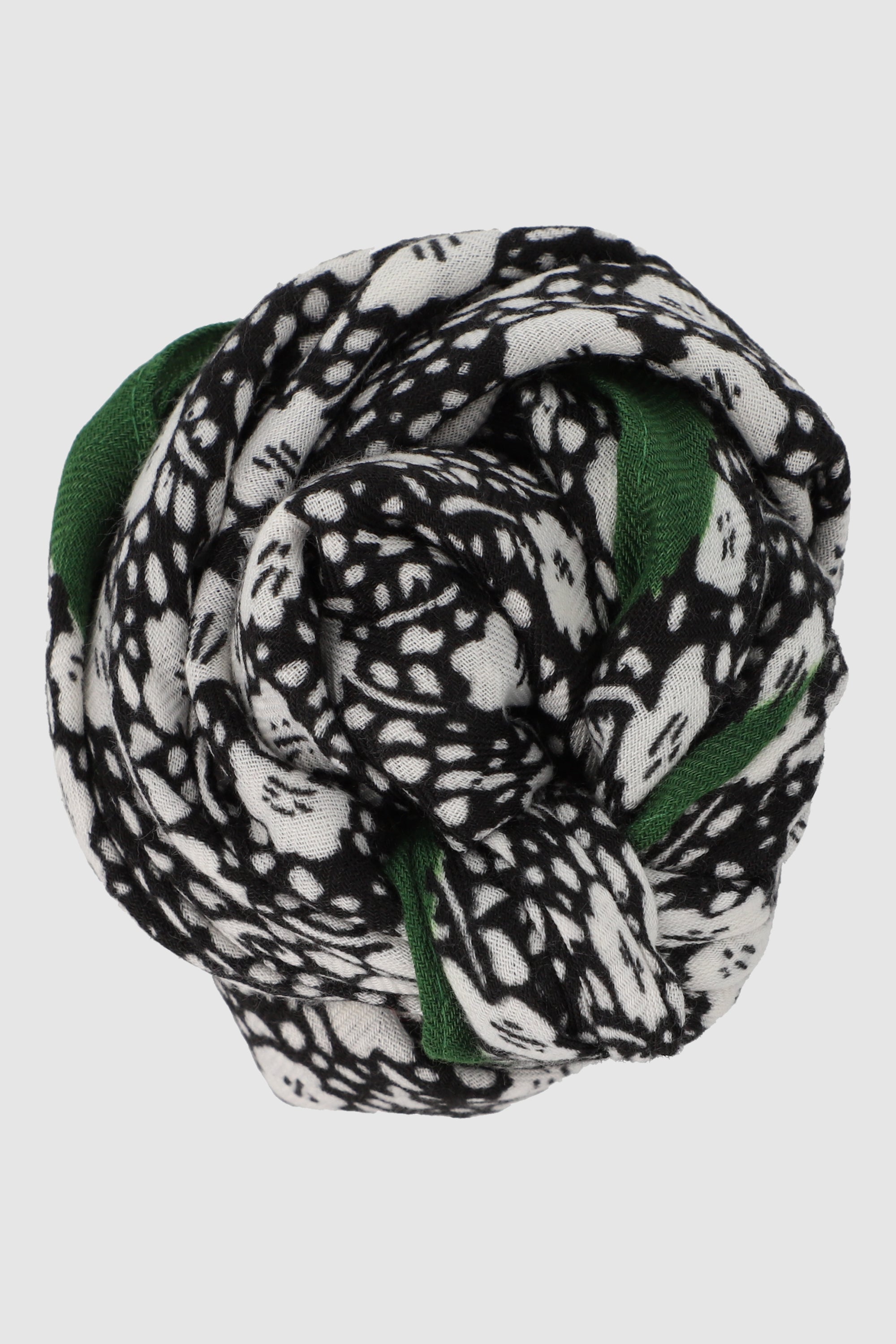 Pañuelo flores mini NEGRO COMBO