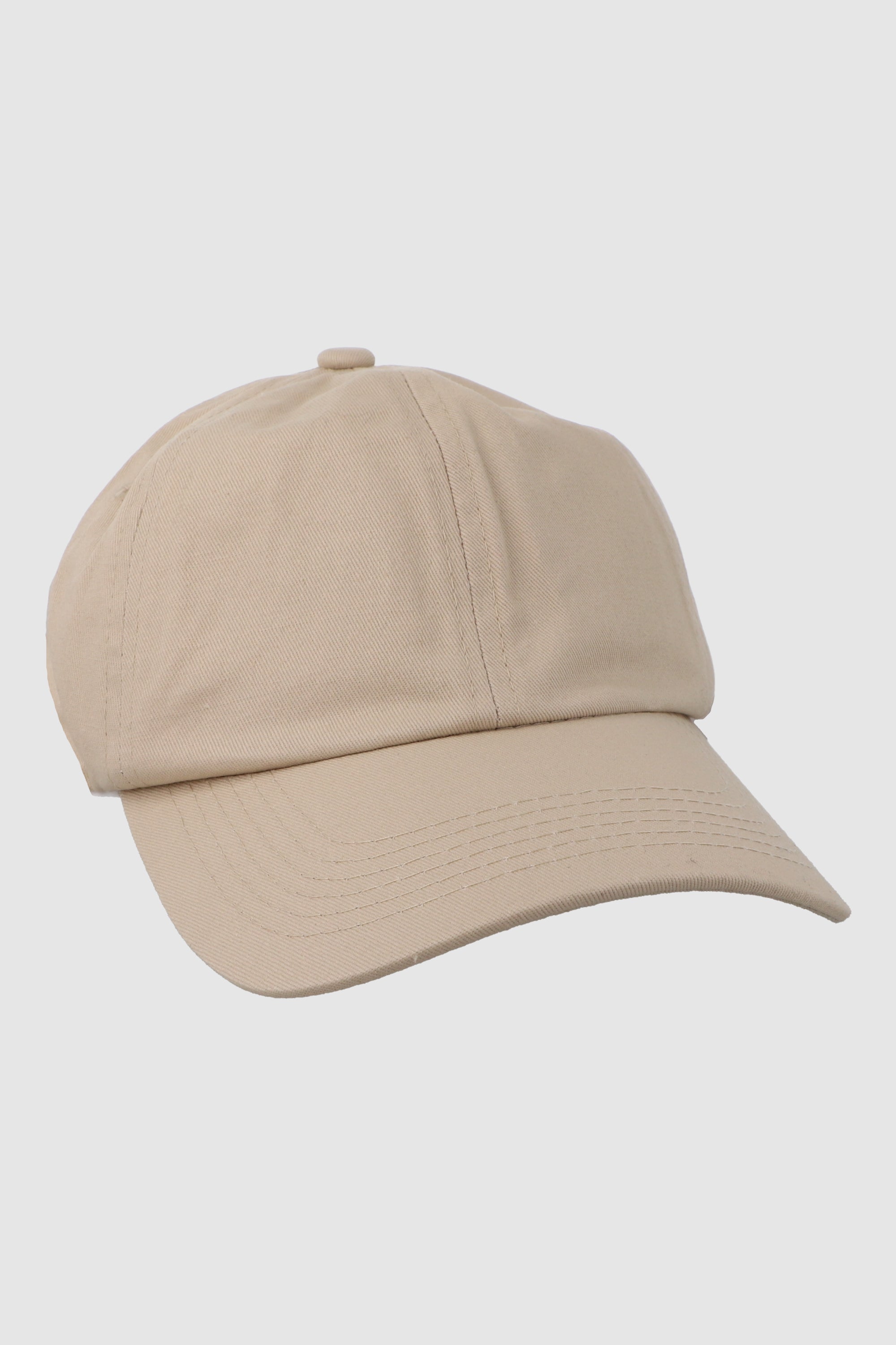 Gorra basica algodon CREMA