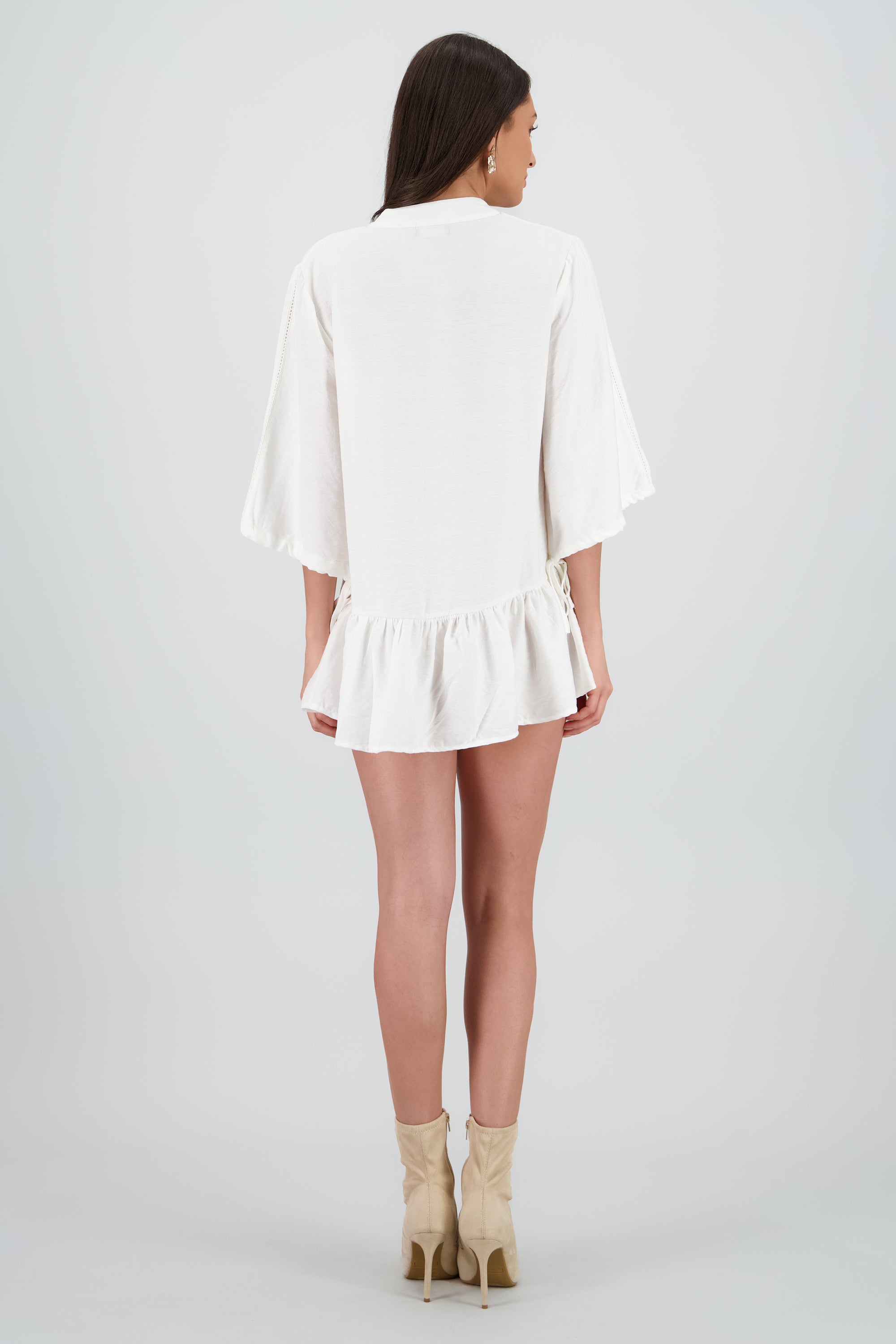 Vestido camisa olan HUESO