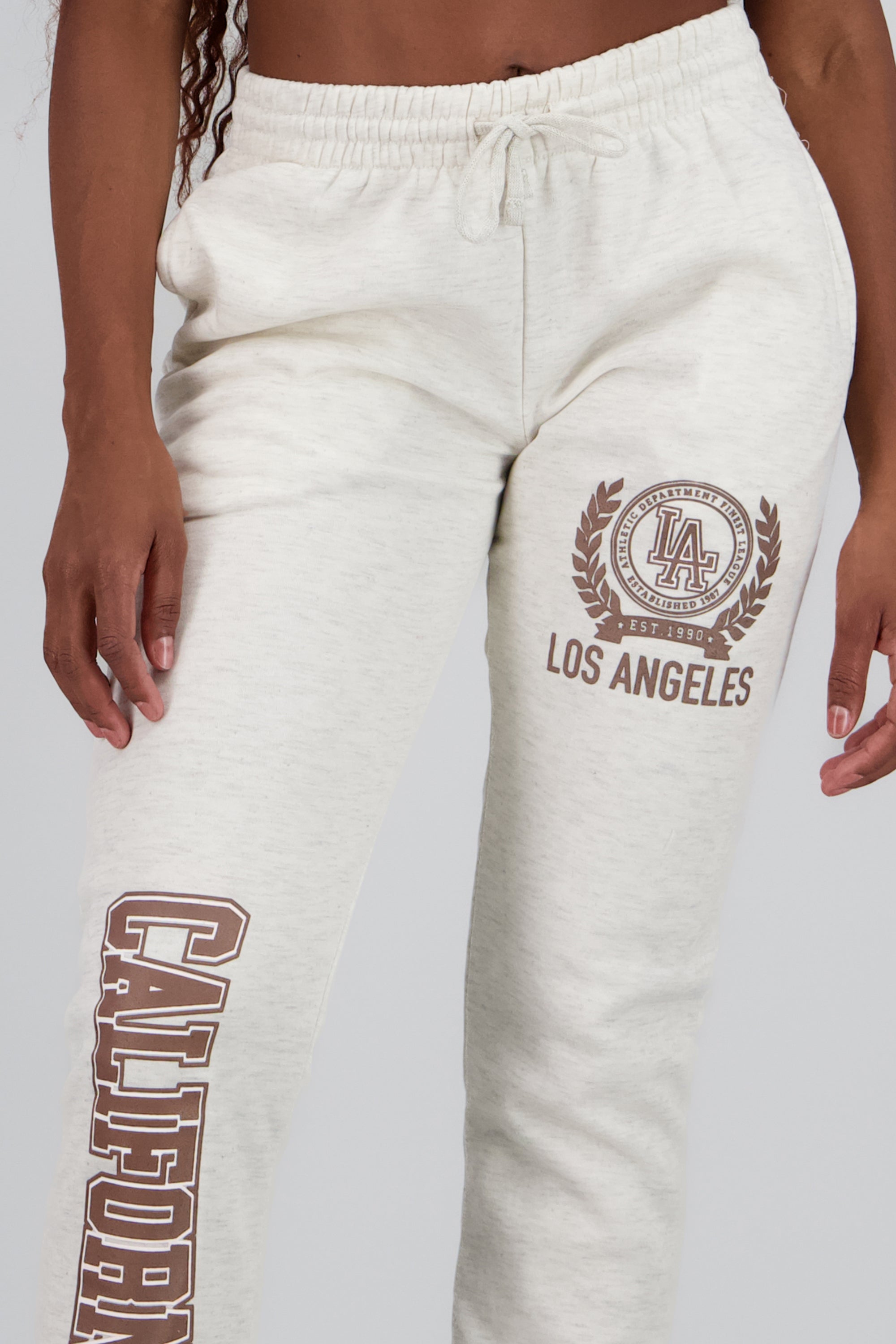 Jogger estampado california GRIS JASPE