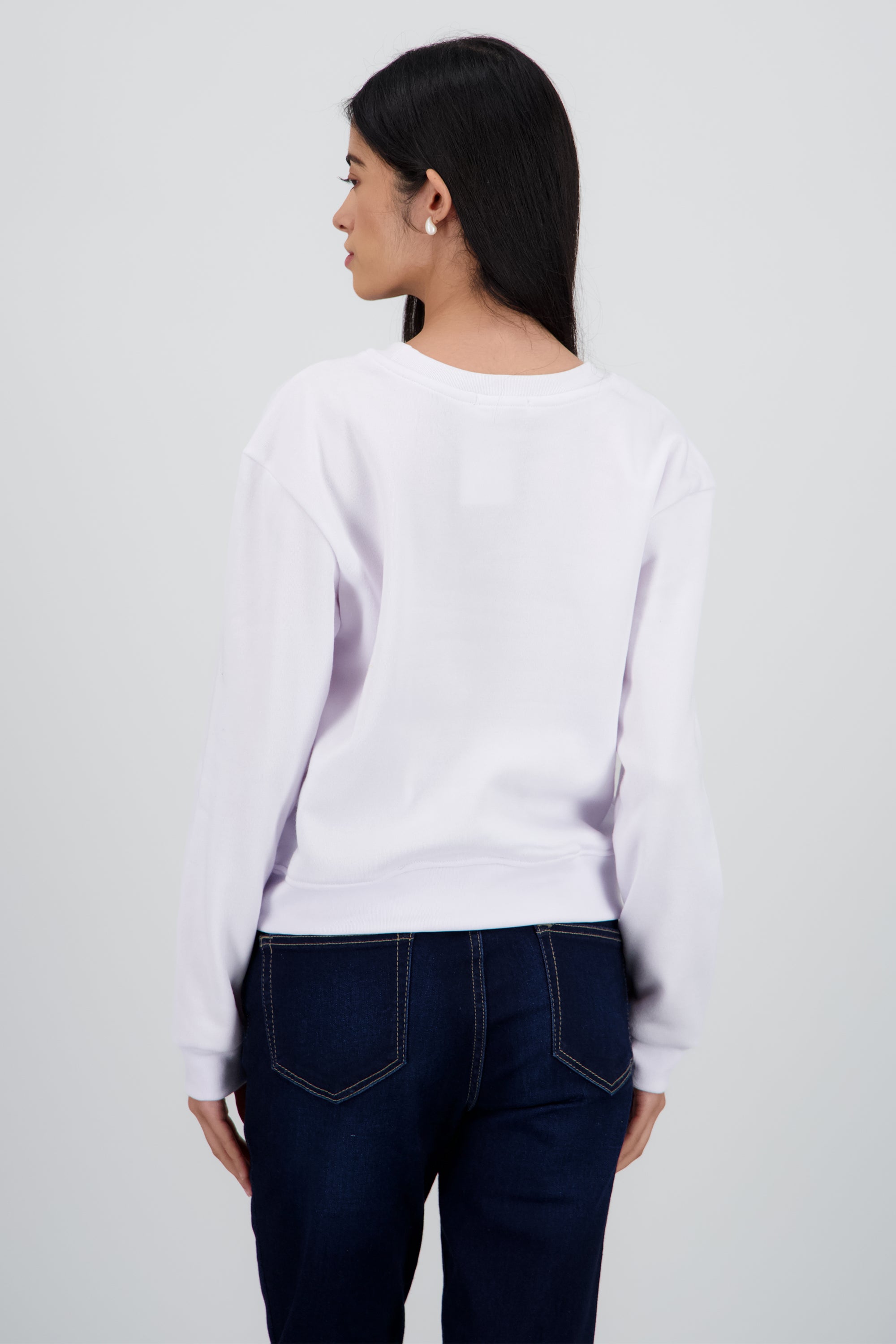 Sudadera estampado new york BLANCO COMBO