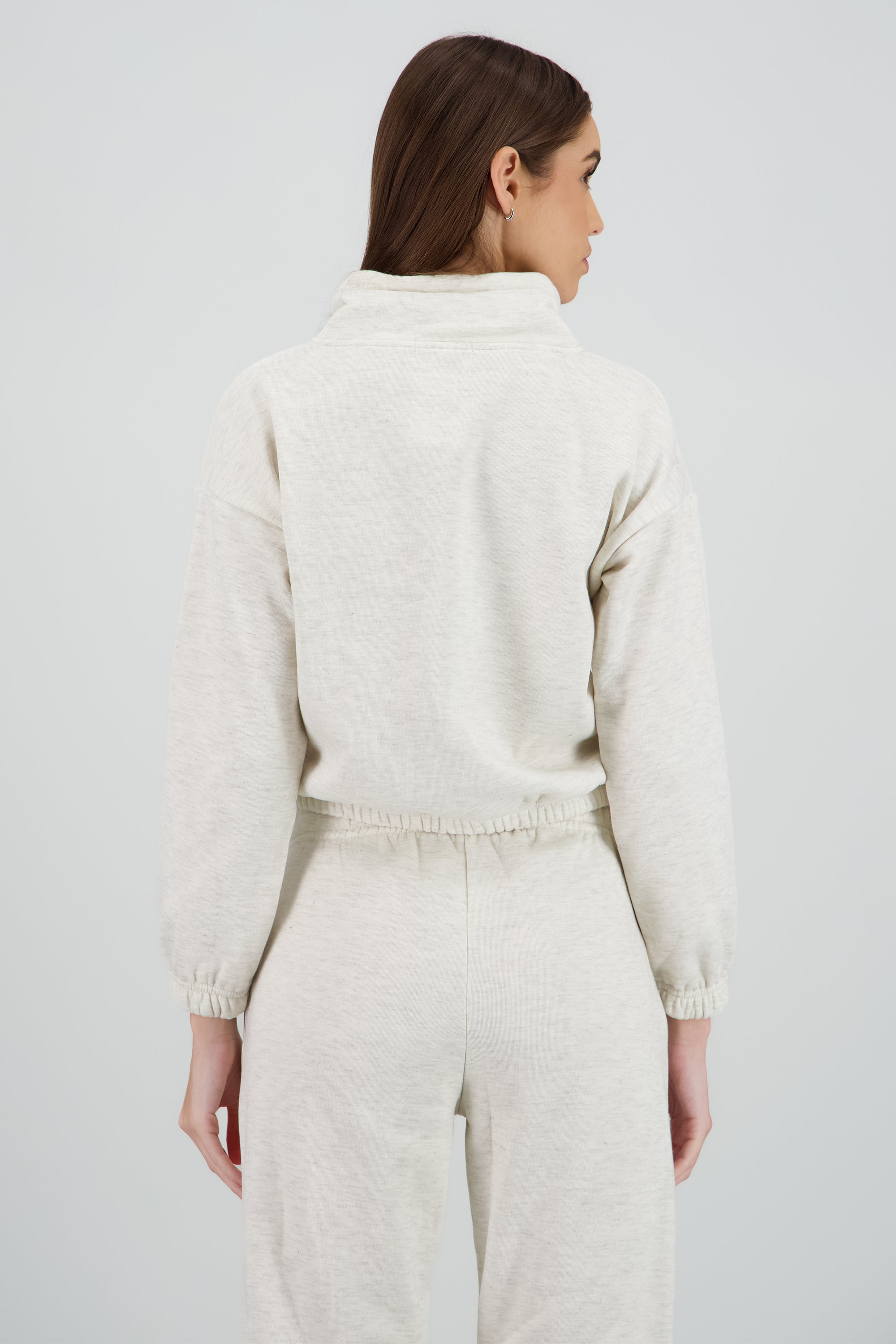 Sudadera cuello alto con cierre ARENA