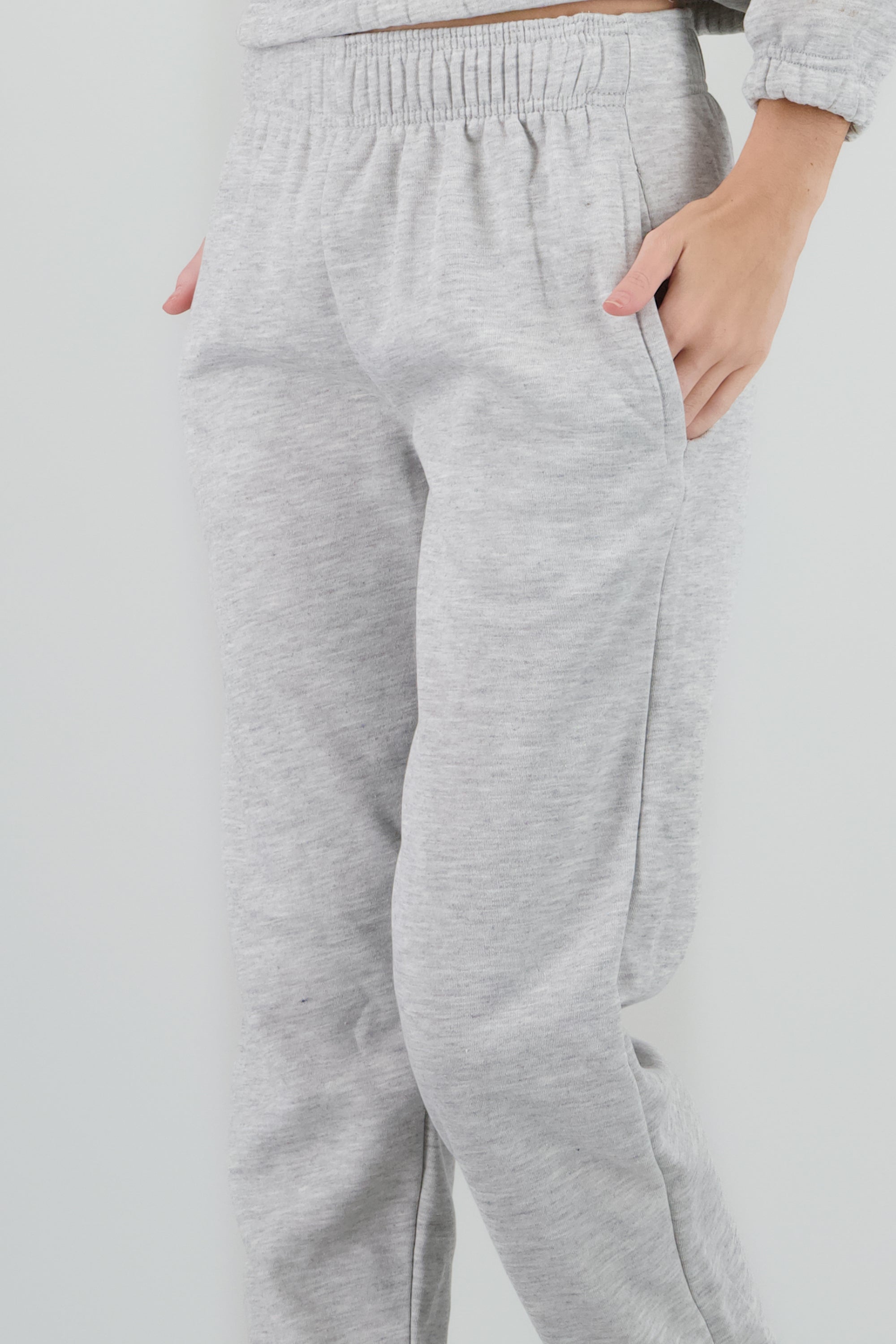 Jogger liso GRIS CLARO