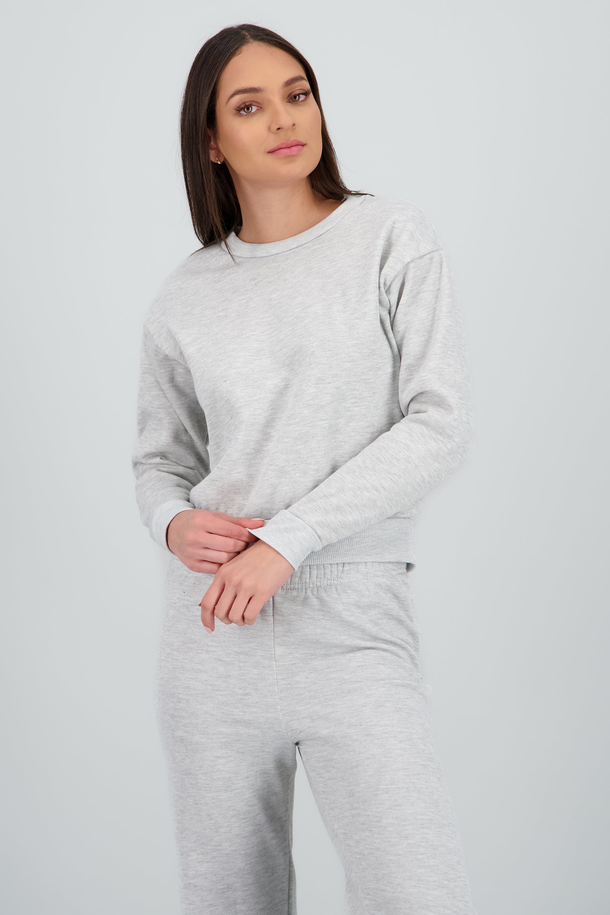 Sdudadera liso GRIS JASPE