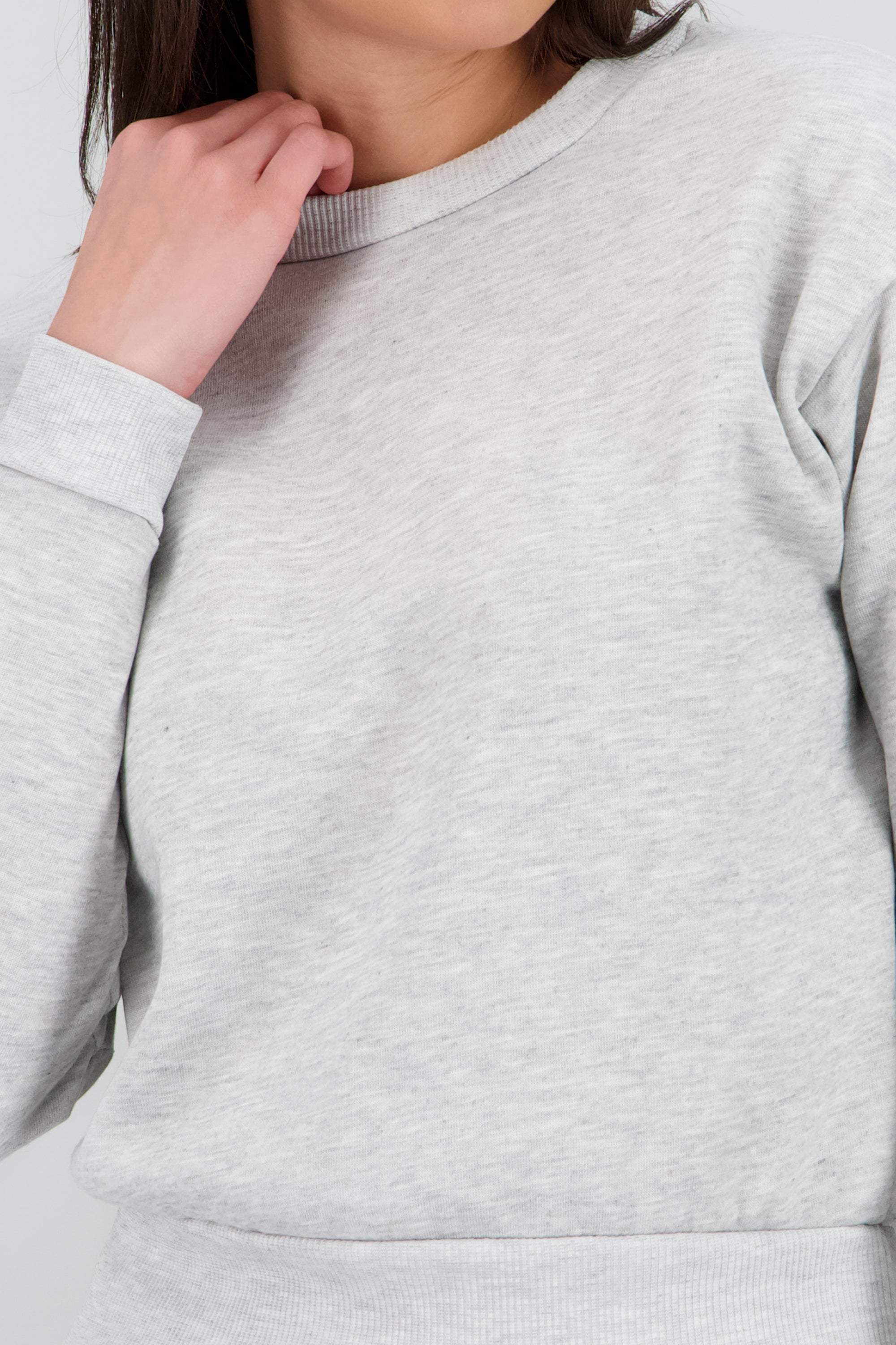 Sdudadera liso GRIS JASPE