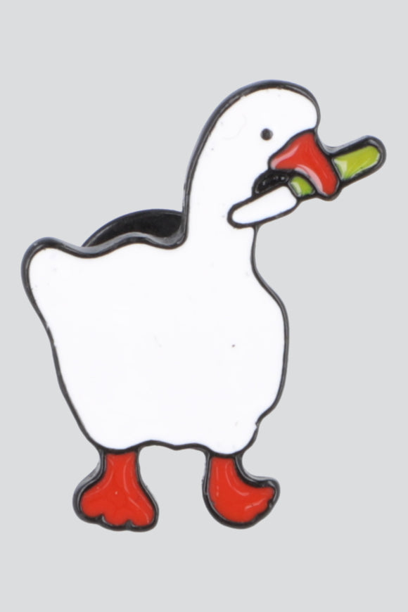 Pin ganso amenazador