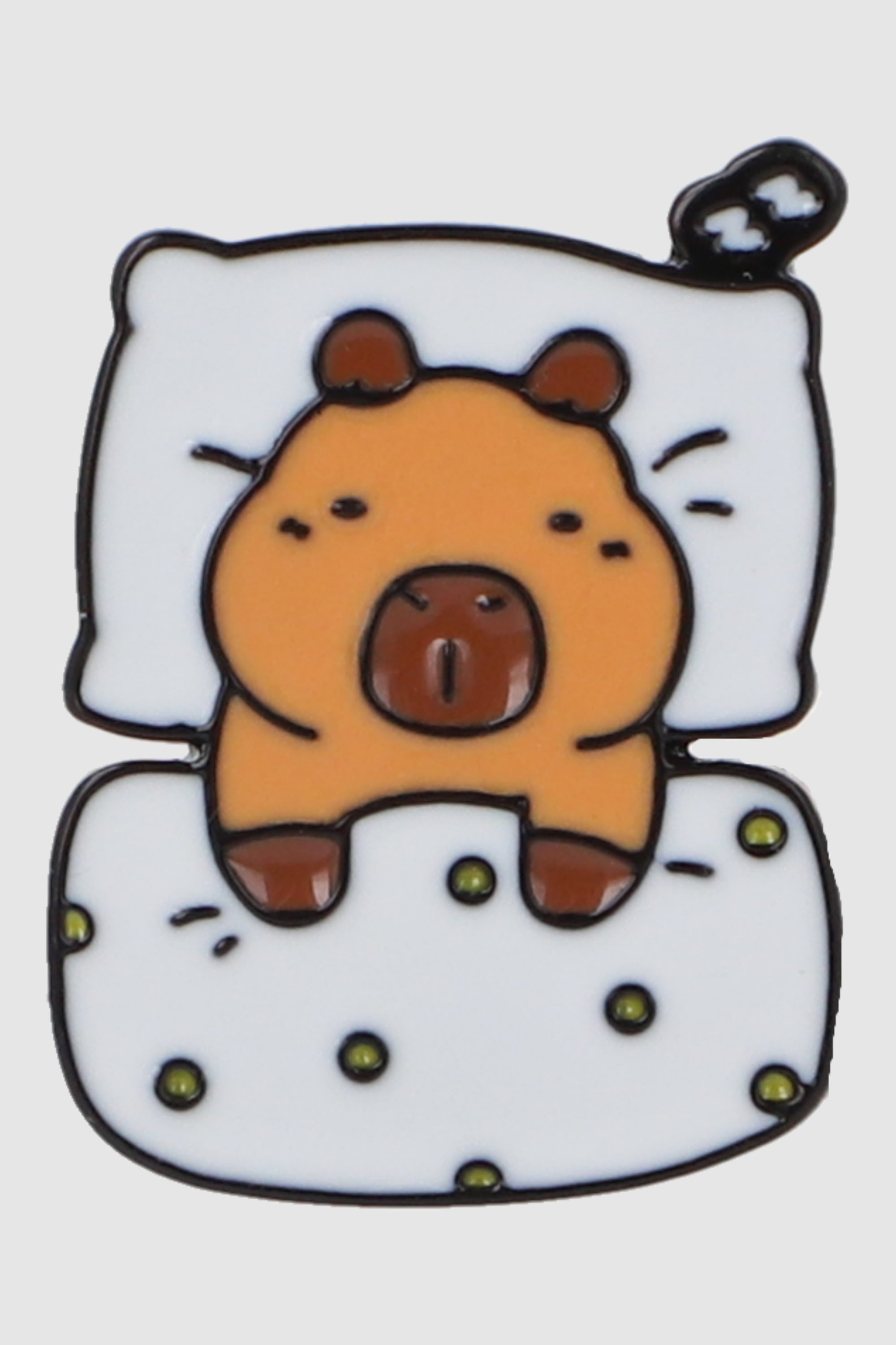Pin capibara dormido CAFE