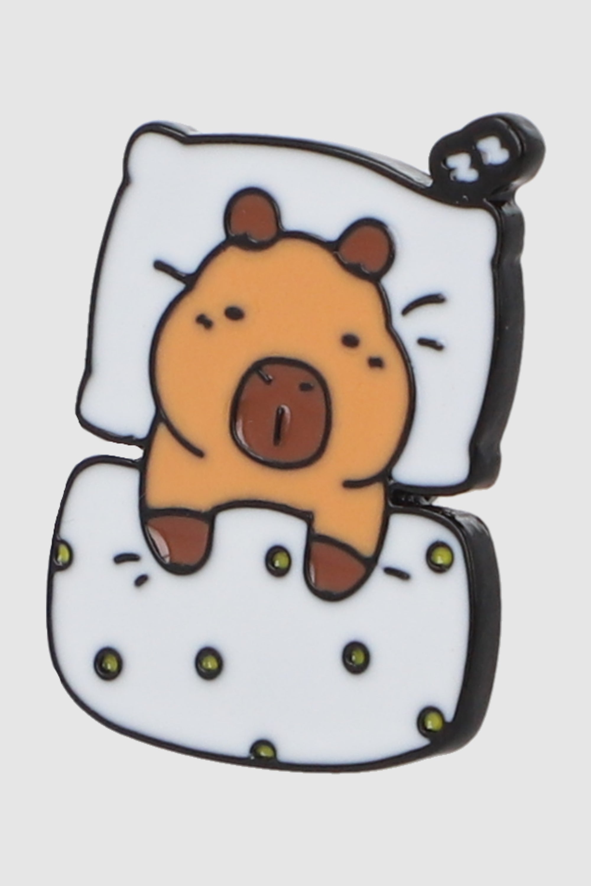 Pin capibara dormido CAFE