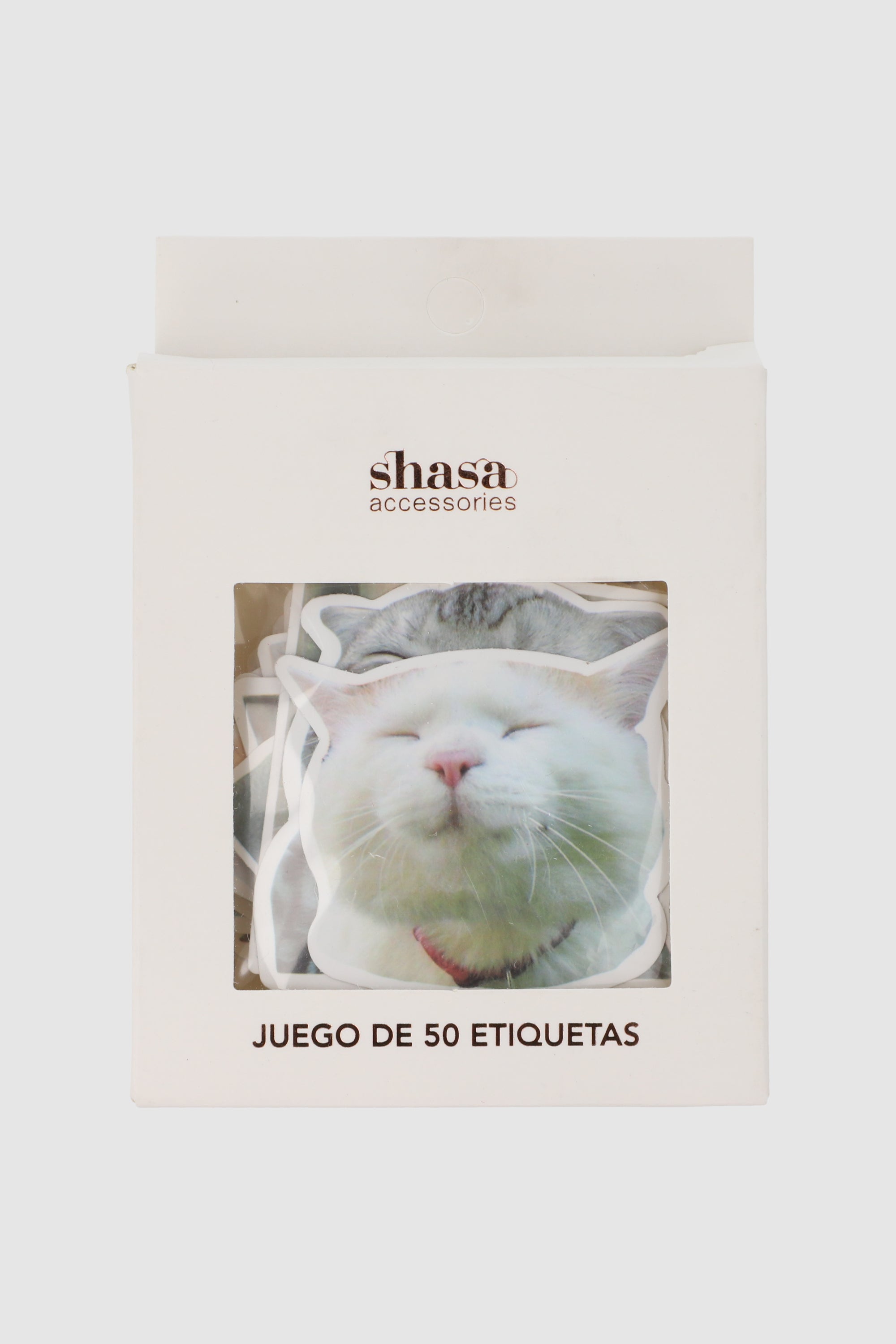 Set 50 stickers gatitos MULTICOLOR