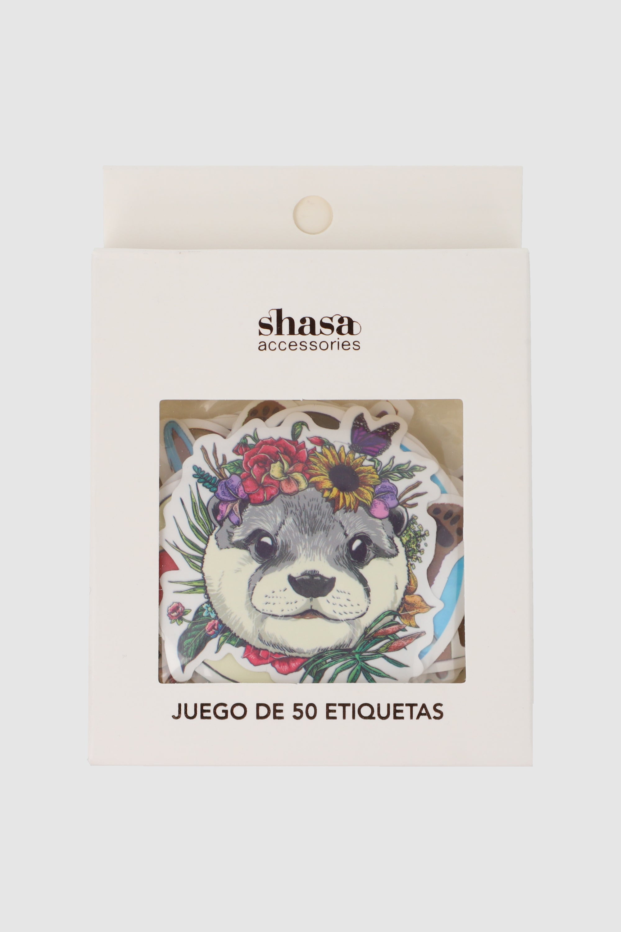 Set 50 stickers nutria MULTICOLOR
