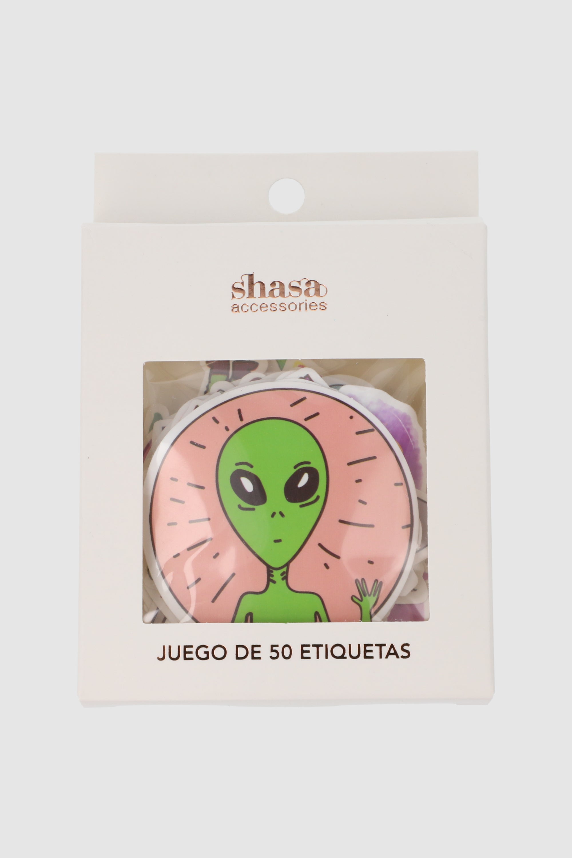 Set 50 stickers alien MULTICOLOR