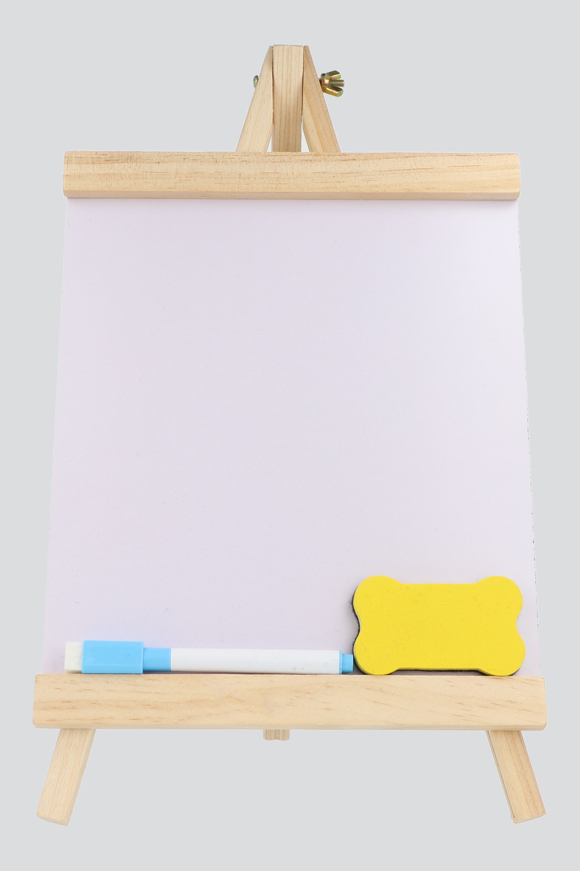 Set mini pizarron y borrador BLANCO