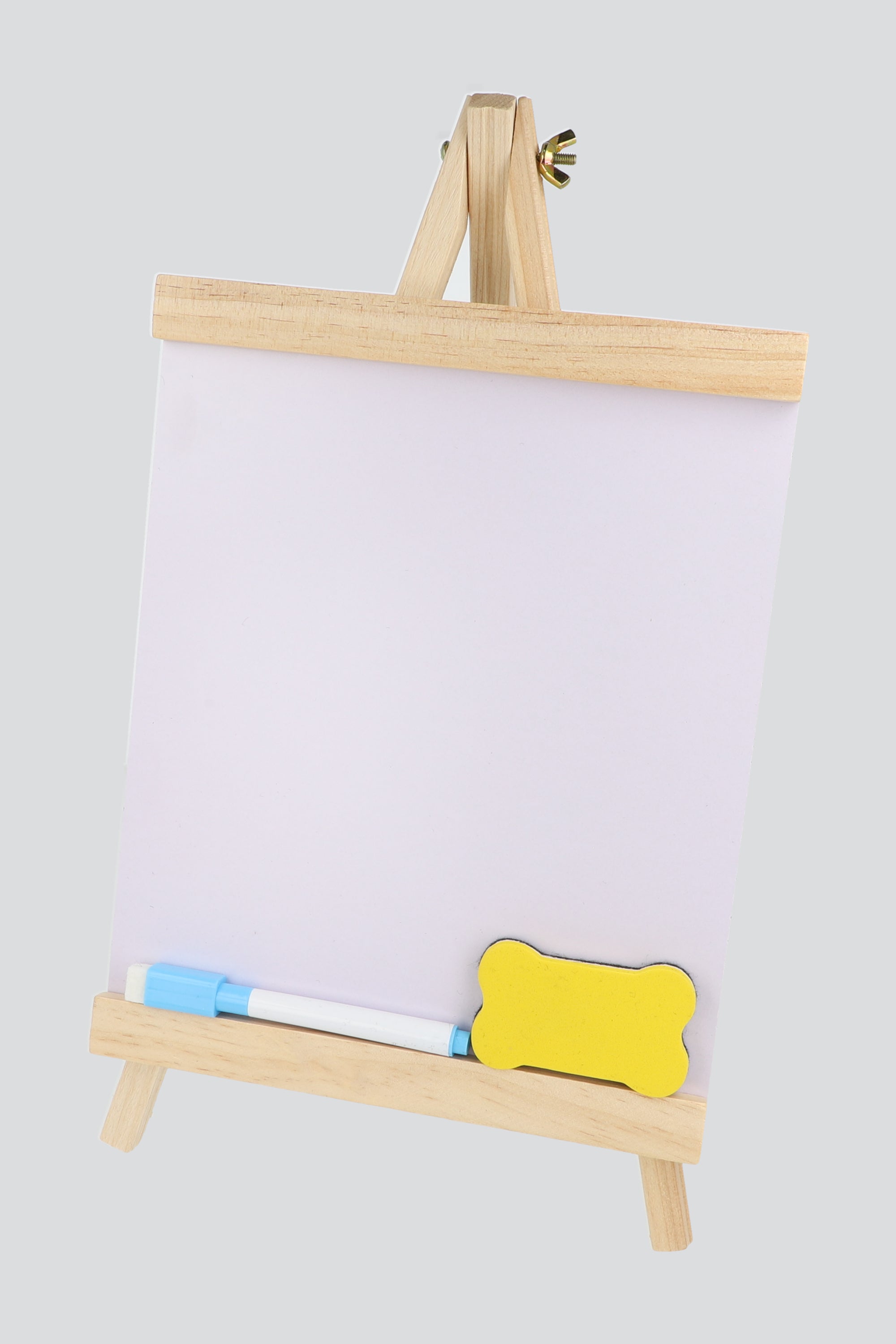 Set mini pizarron y borrador BLANCO