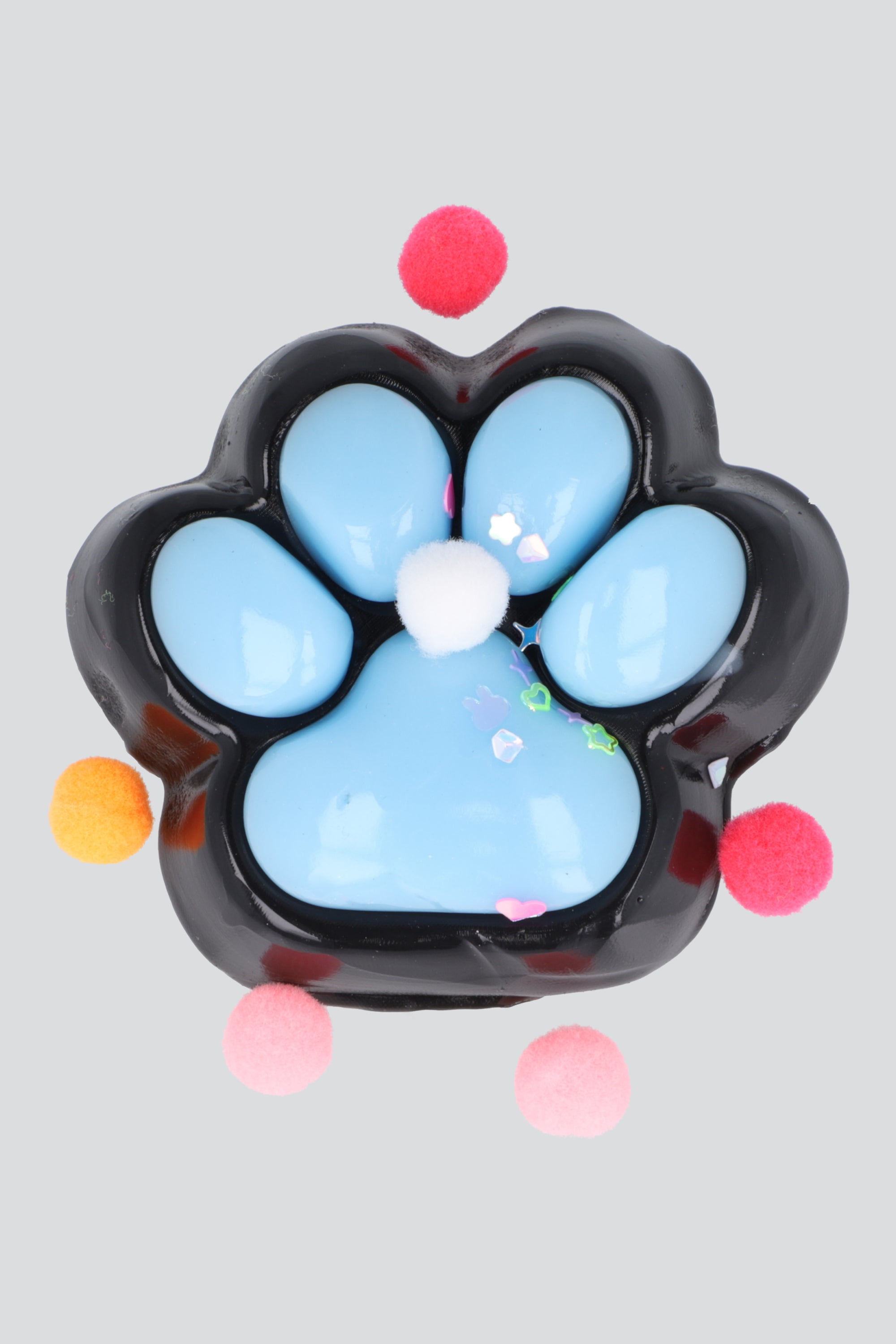 Squishy huellita contraste AZUL