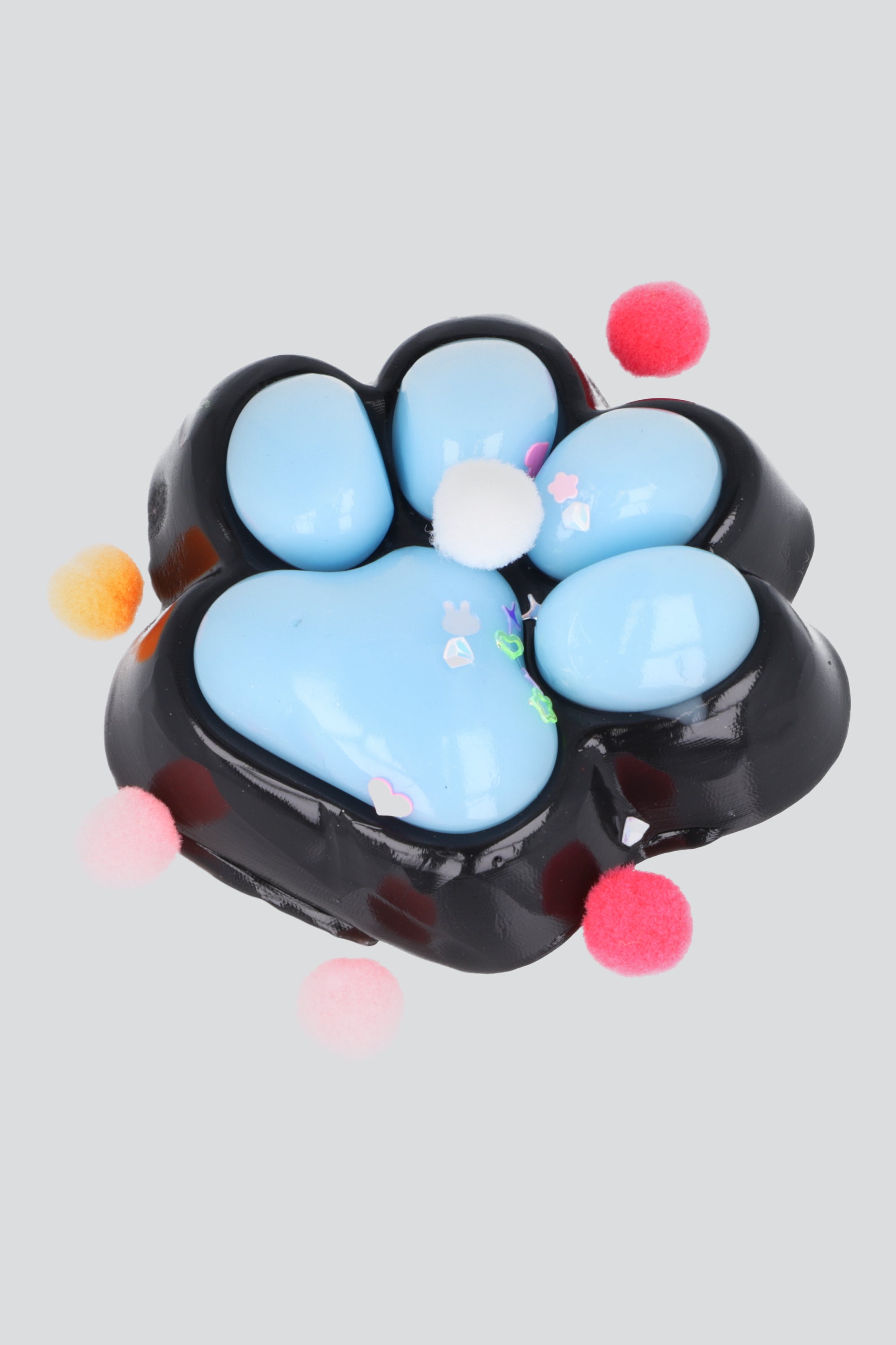 Squishy huellita contraste AZUL