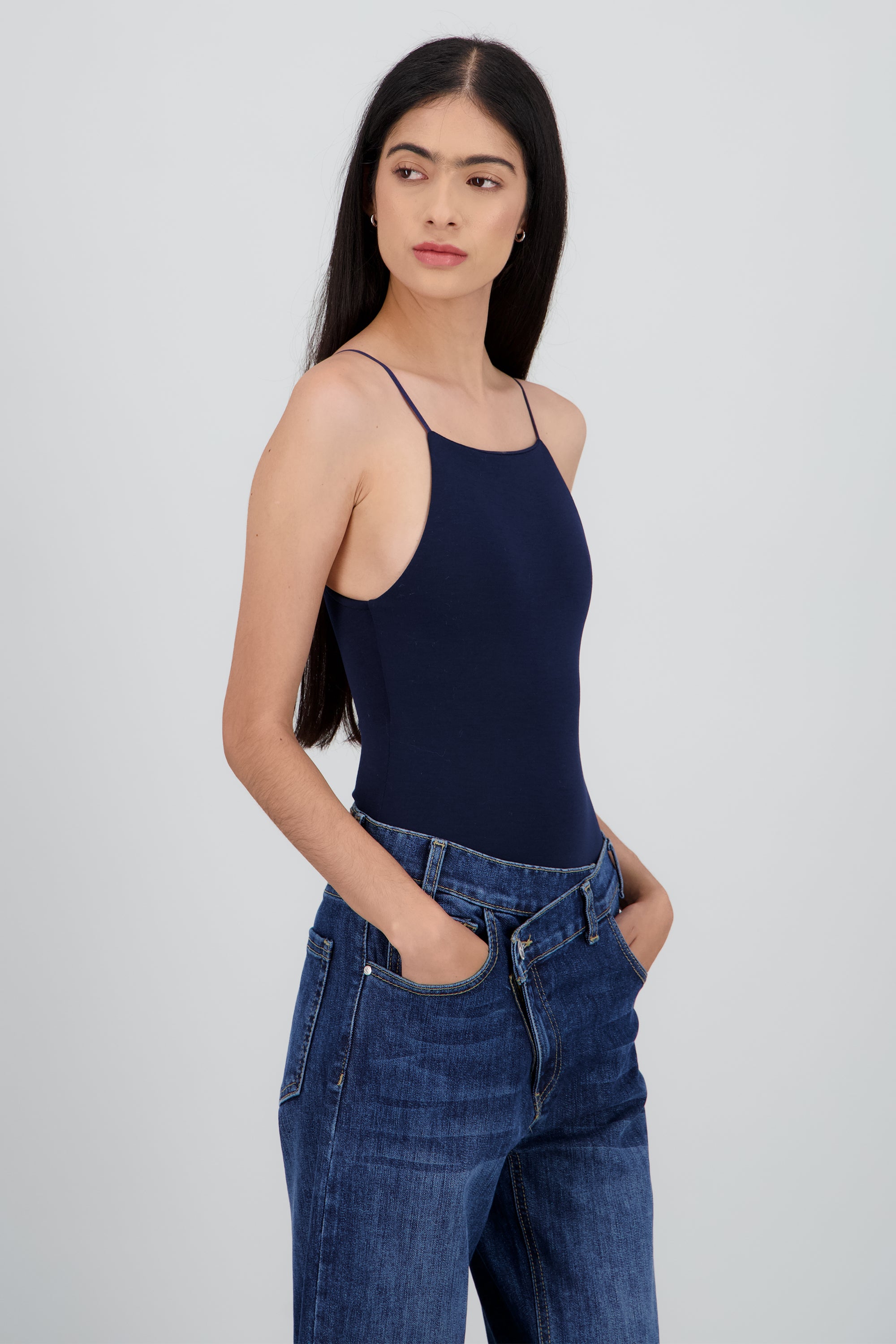 Body halter liso MARINO