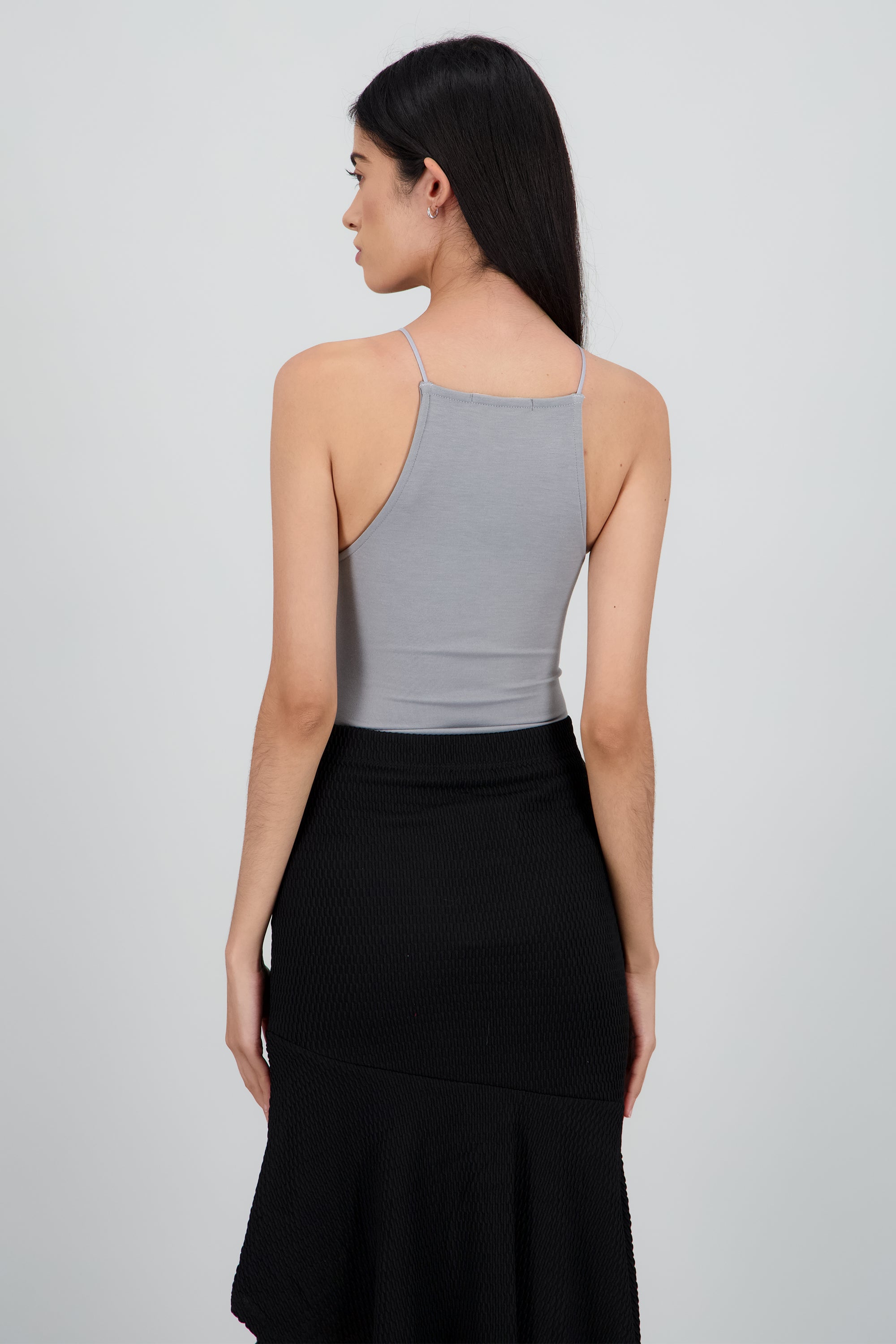 Body halter liso GRIS