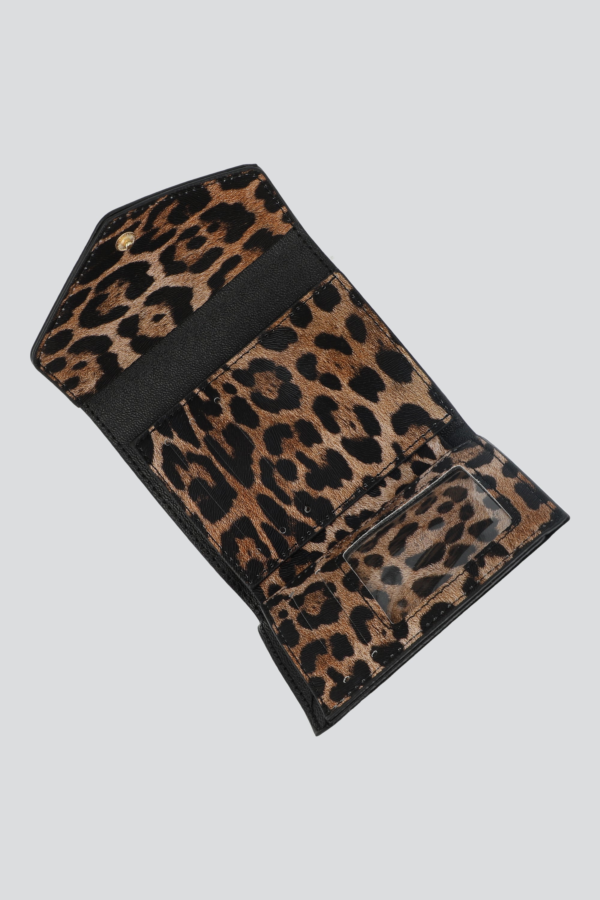 Cartera animal print CAFE