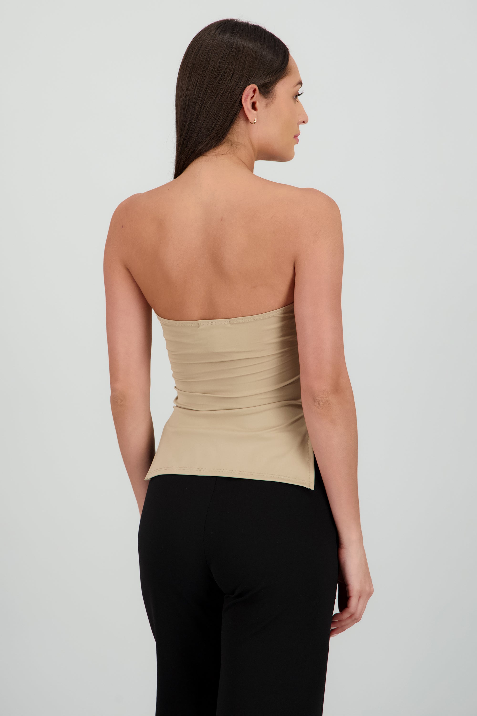 Top tubo KHAKI