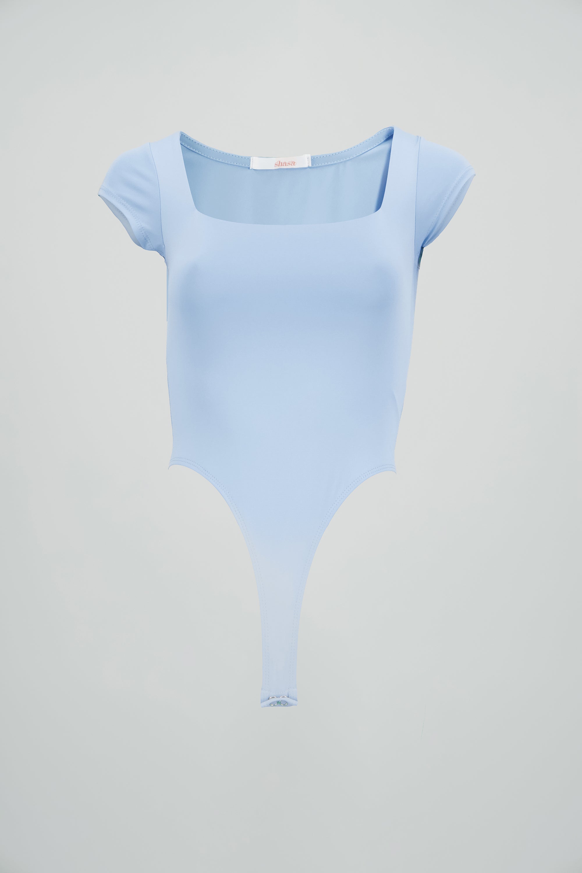 Bodysuit escote cuadrado AZUL CIELO