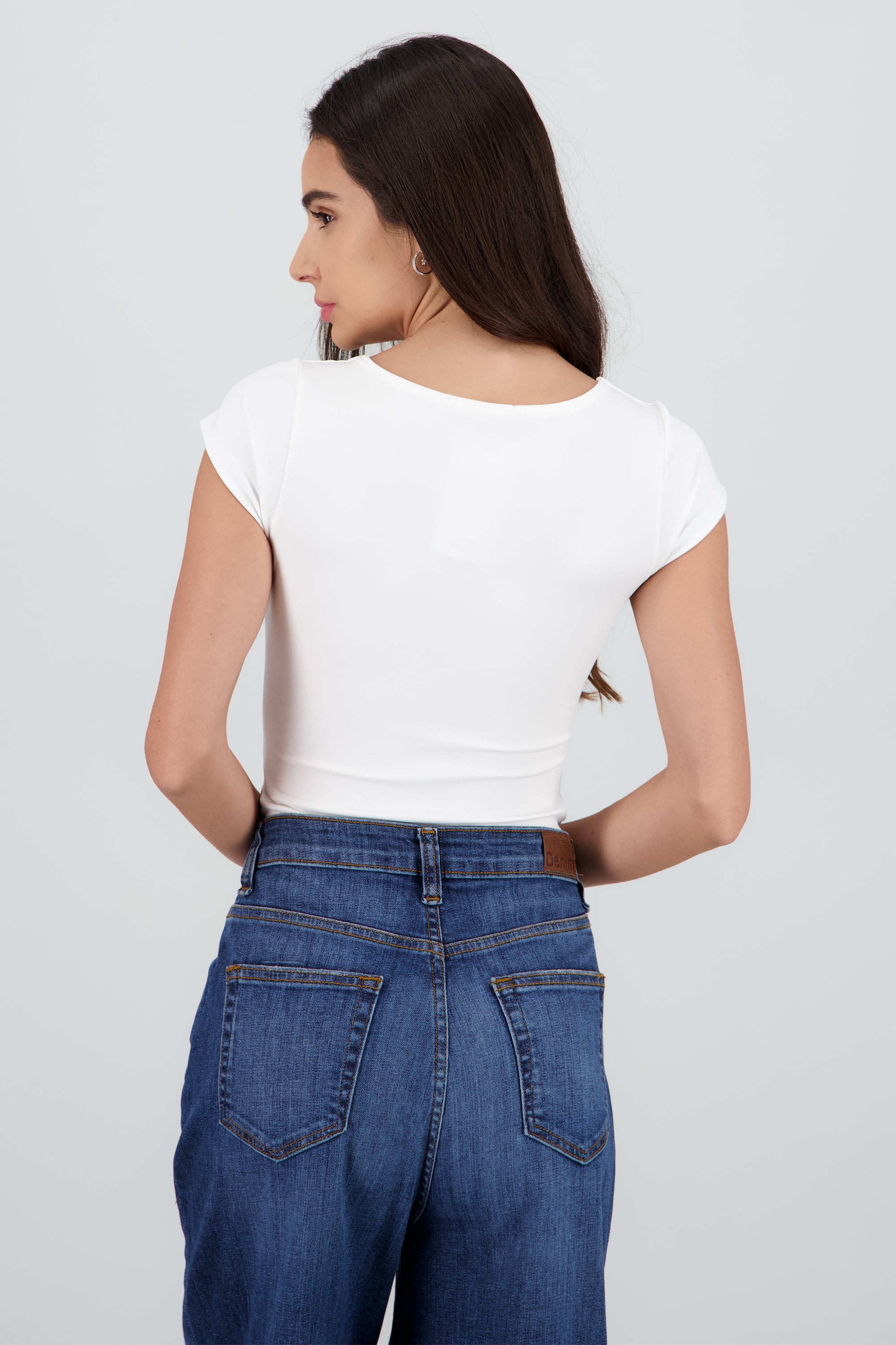 Bodysuit escote cuadrado BLANCO