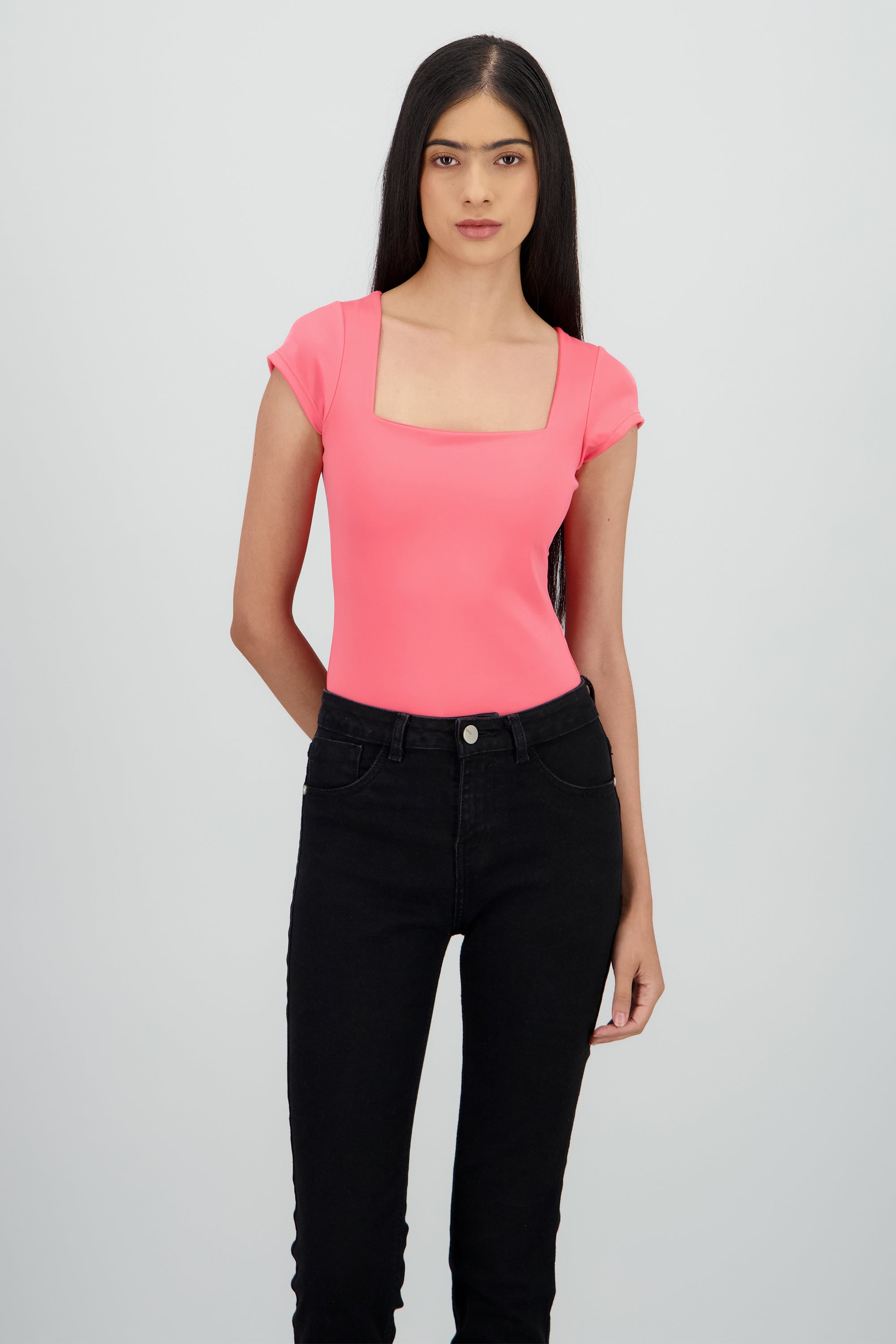 Bodysuit escote cuadrado ROSA