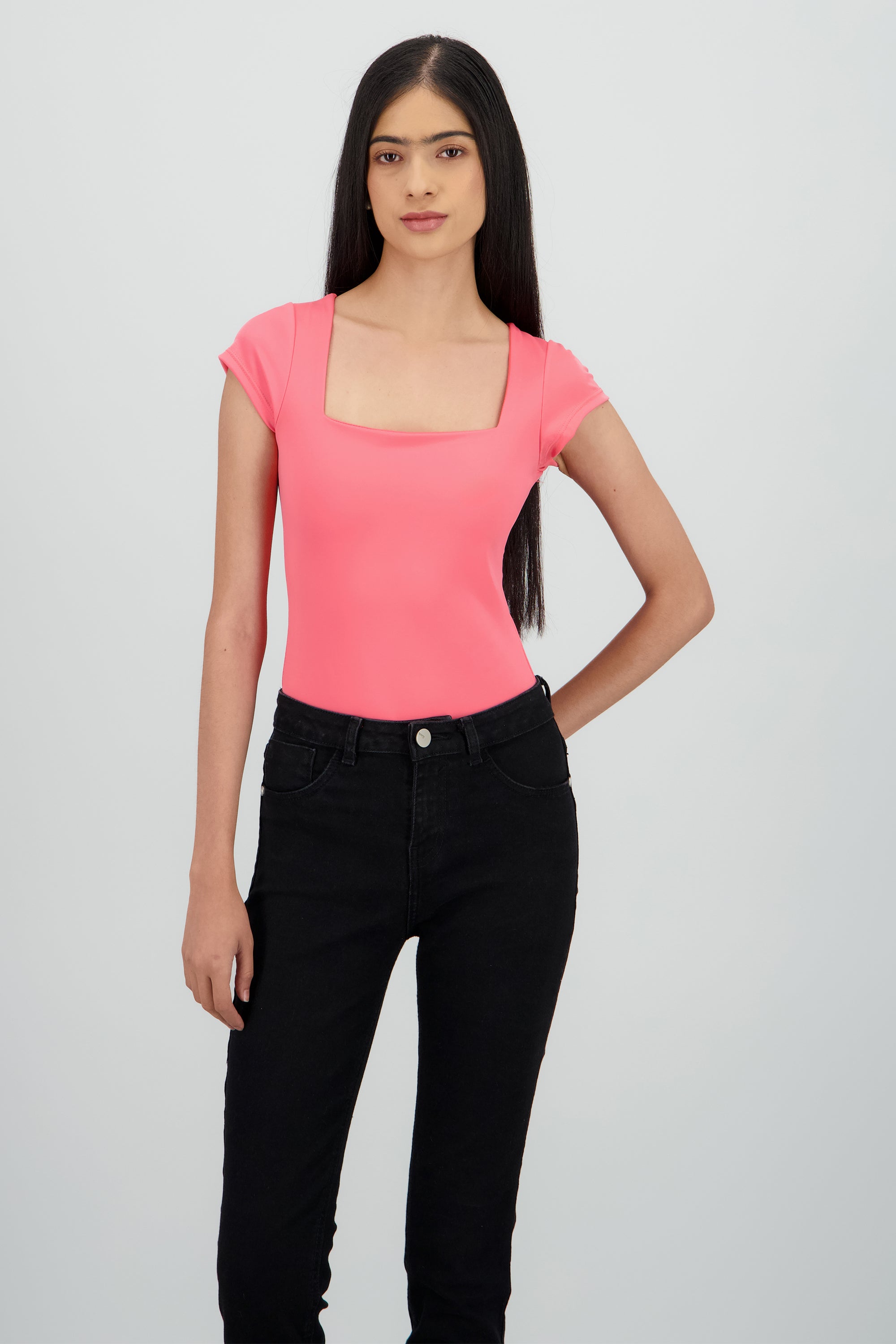 Bodysuit escote cuadrado ROSA