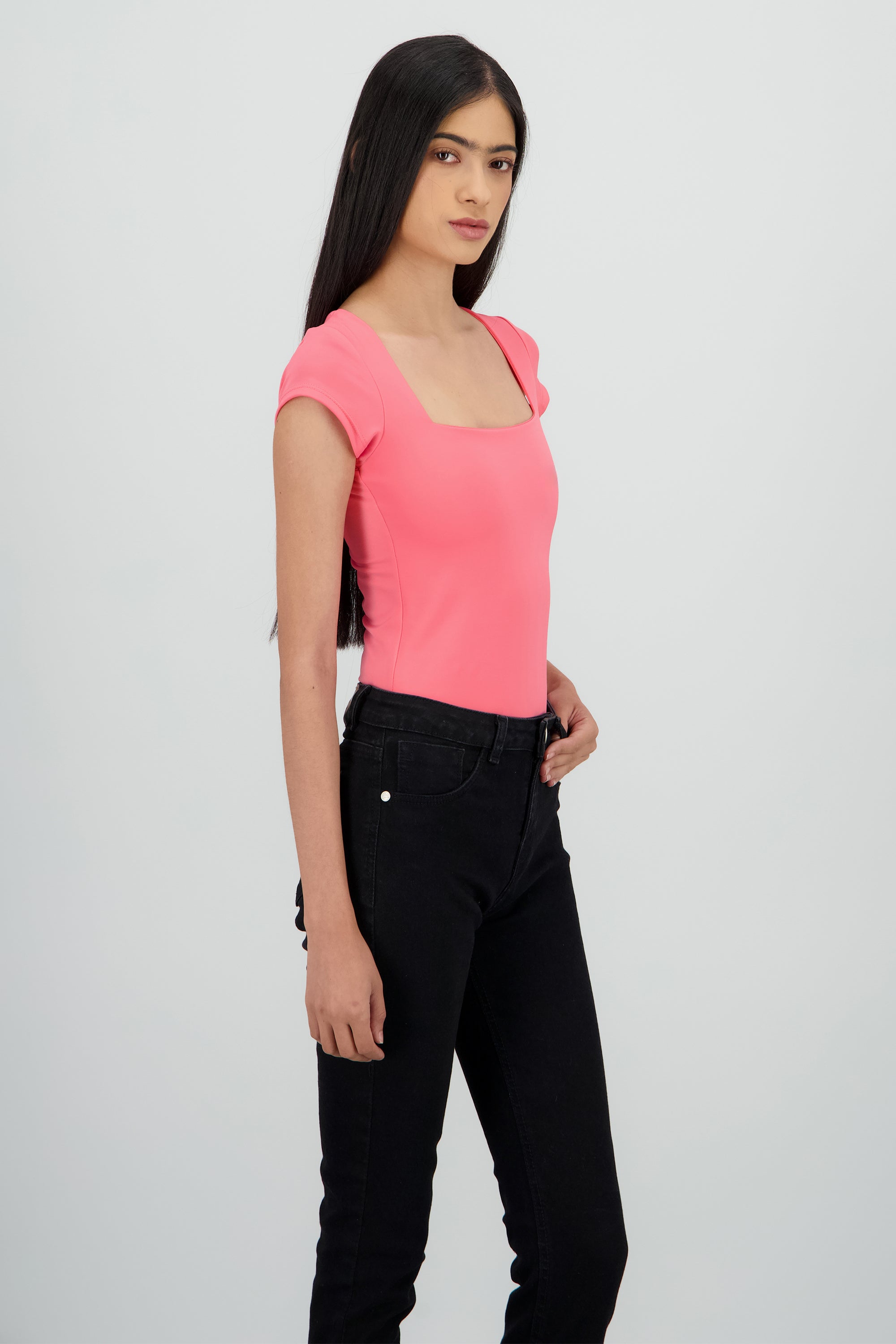 Bodysuit escote cuadrado ROSA