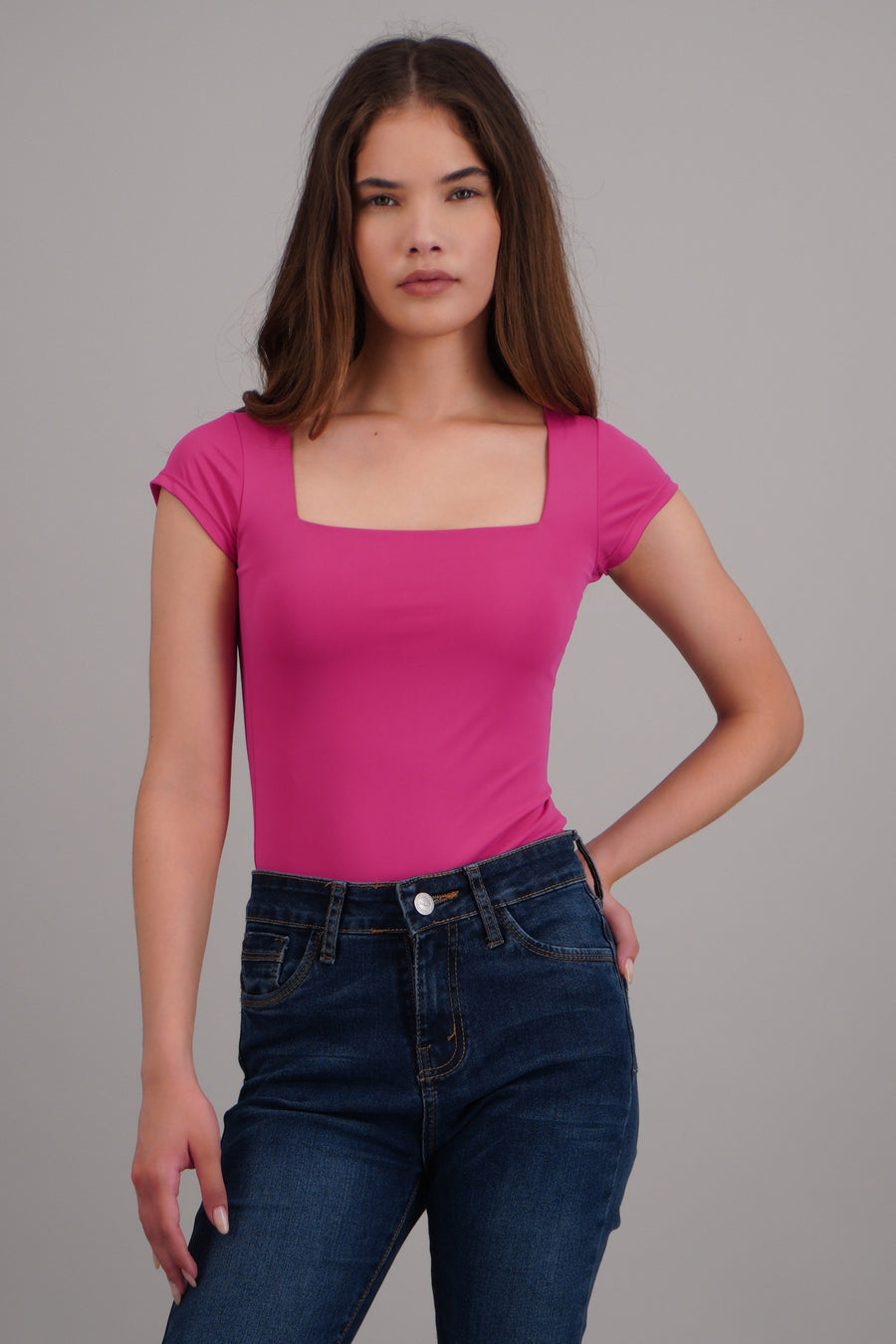Body escote cuadrado