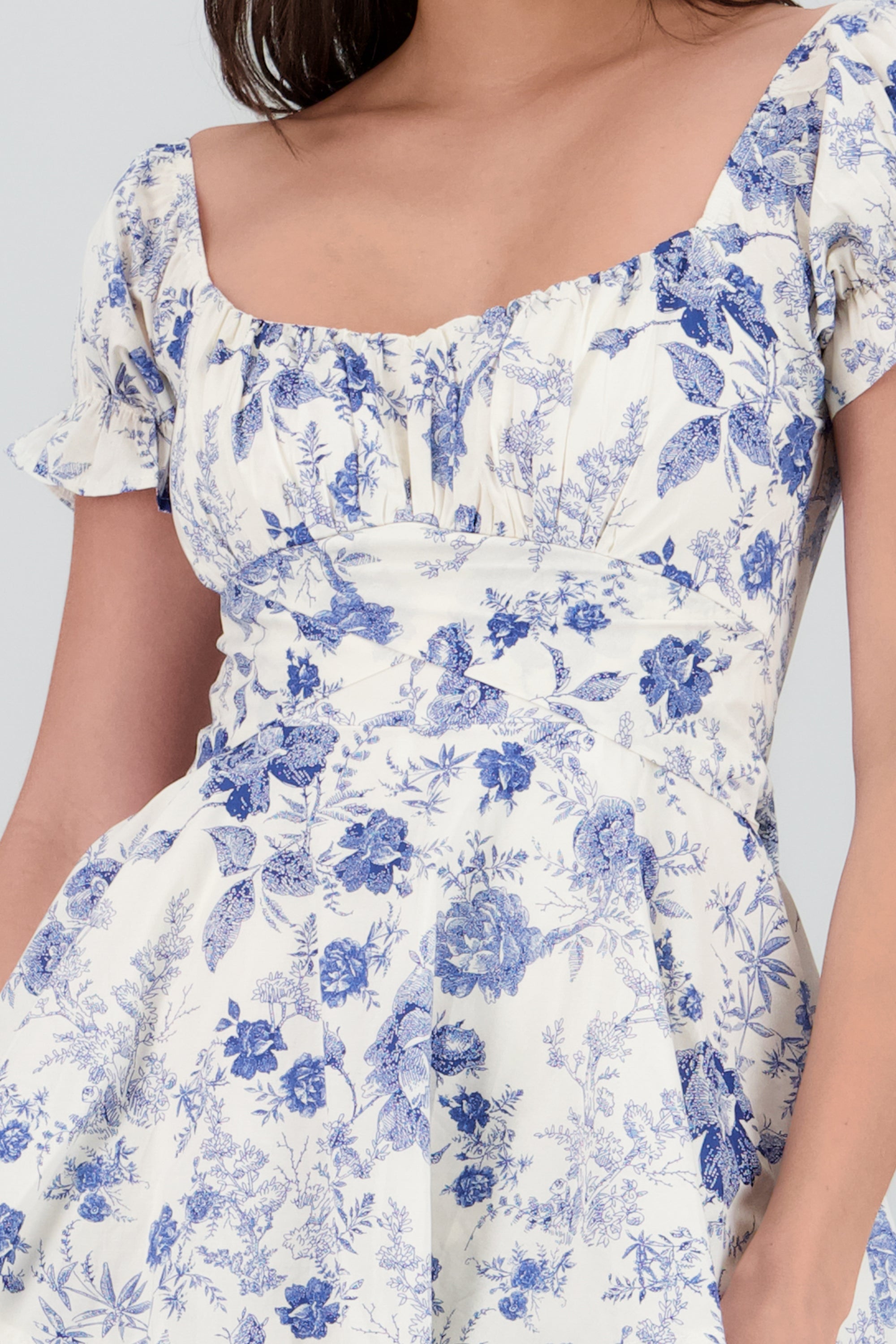 Romper M/C olan es estampado AZUL COMBO