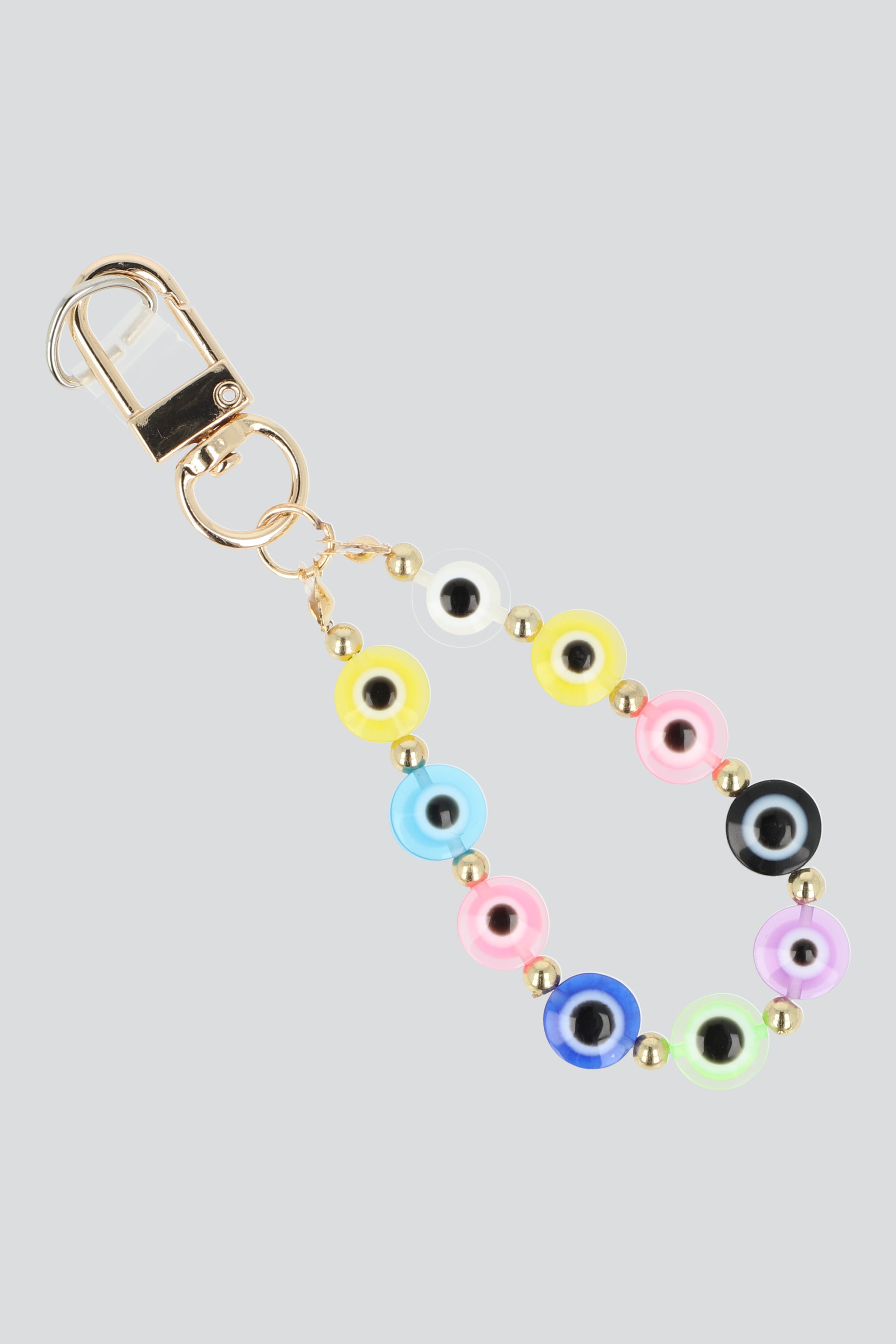 Cel charm correa ojitos MULTICOLOR