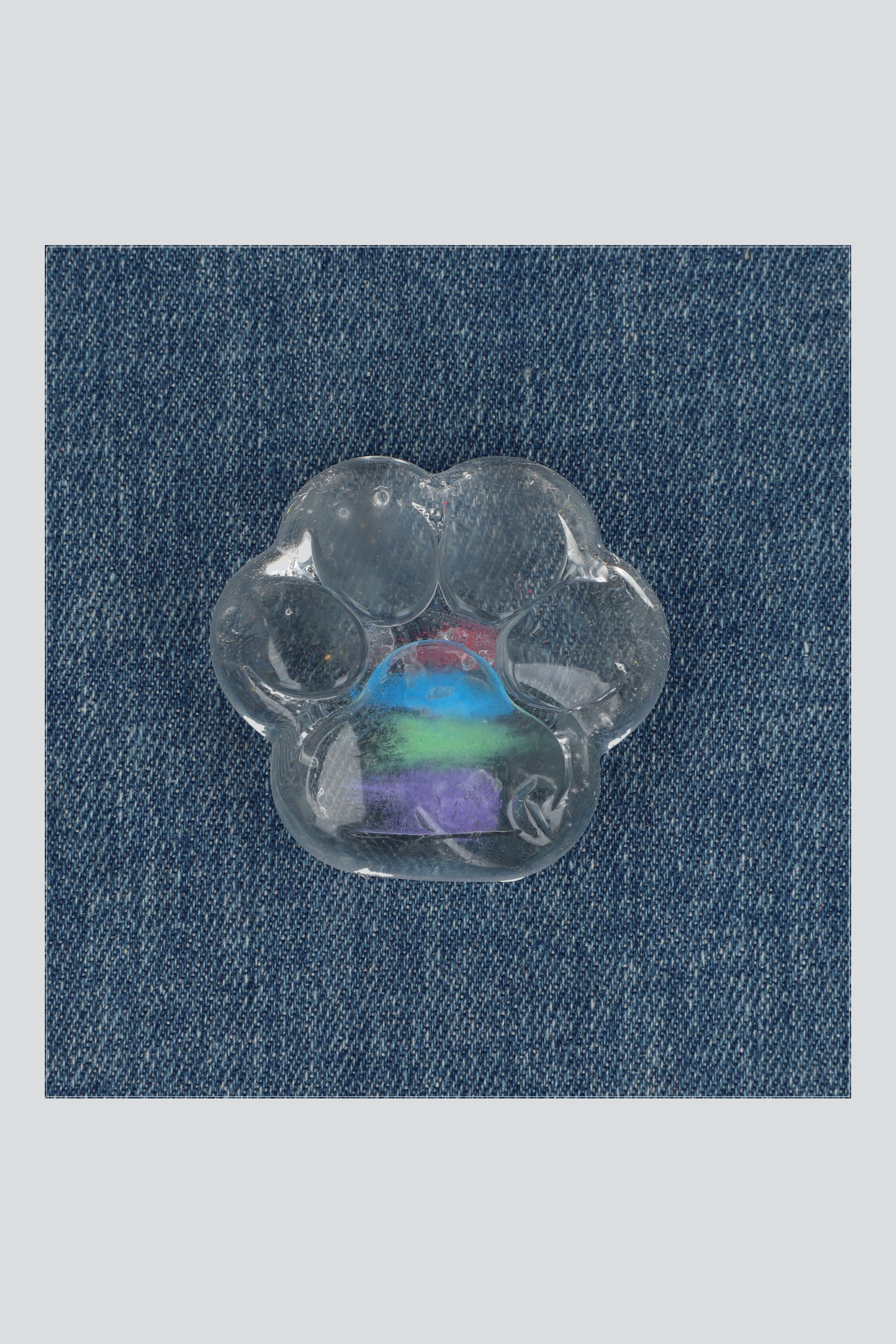 Squishy huellita rainbow MULTICOLOR