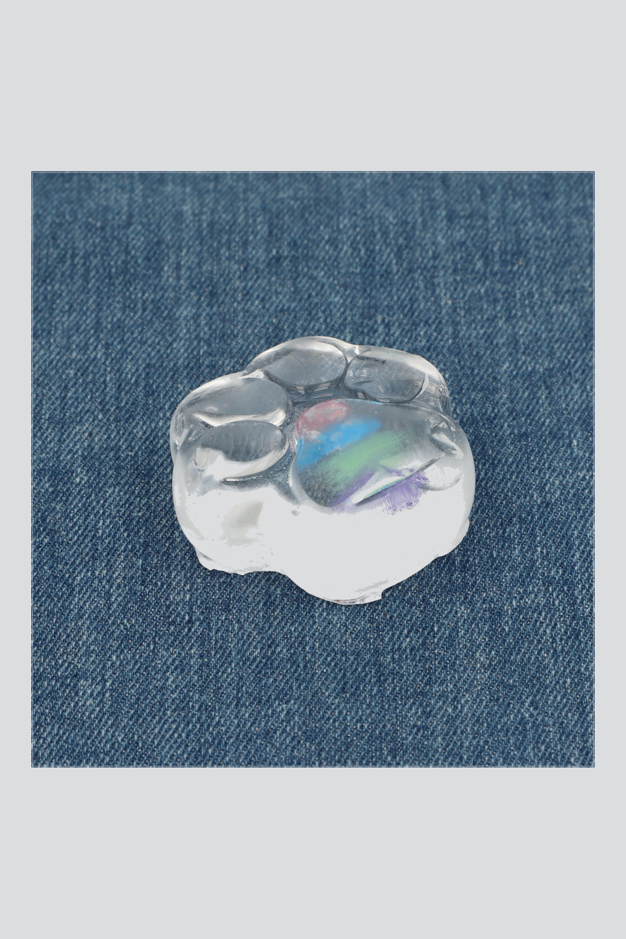 Squishy huellita rainbow MULTICOLOR