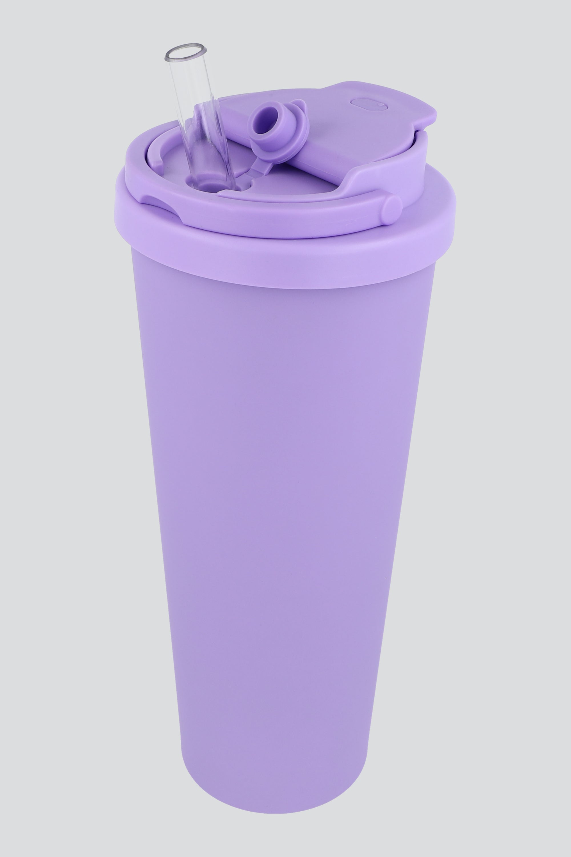 Vaso top agarradera monocolor 830ml MORADO