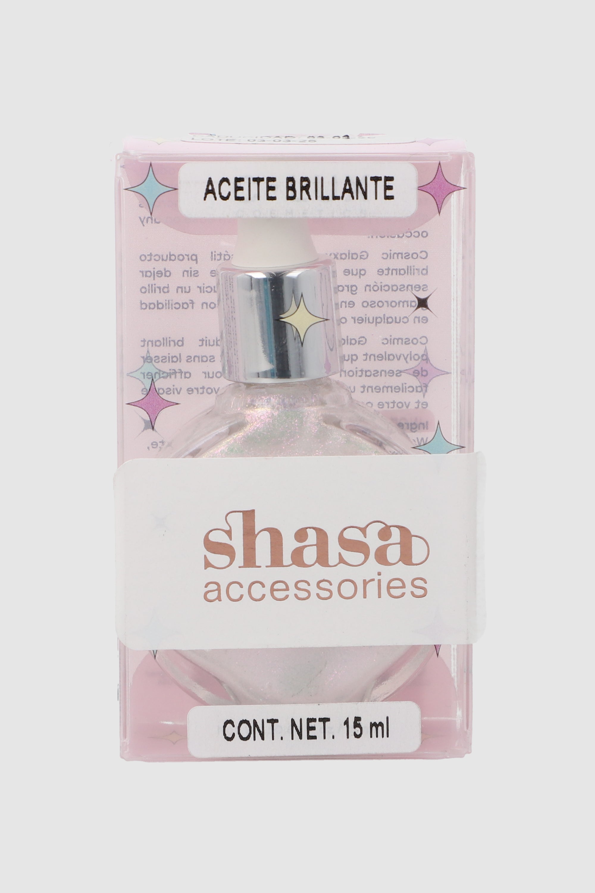 Body oil brillos AZUL