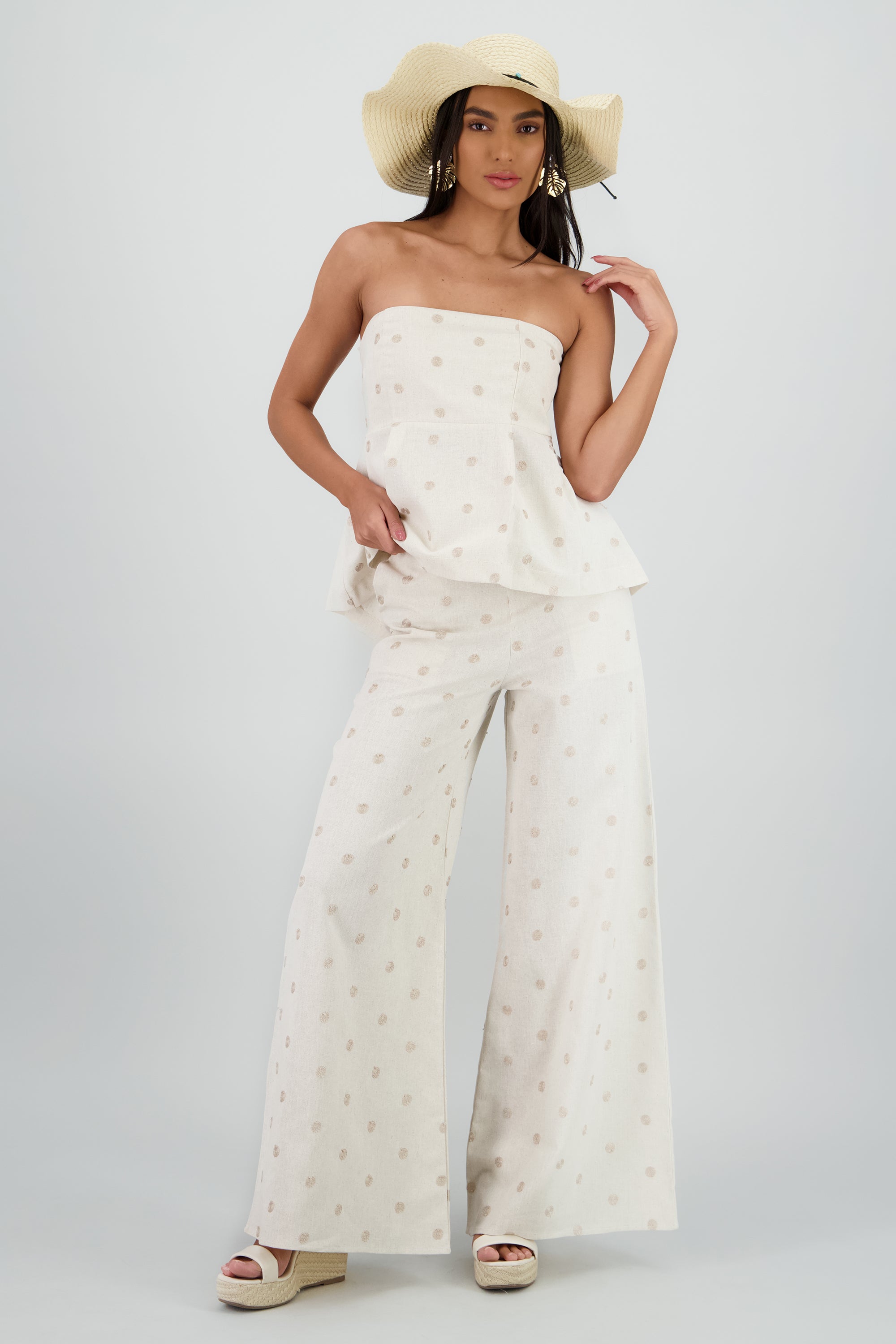 Pantalon amplio polka dots ARENA